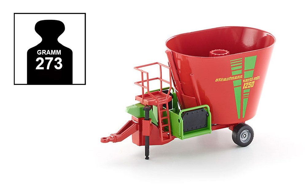 SIEPER Modelltraktor siku Futtermischwagen Strautmann verti-mix 1:32