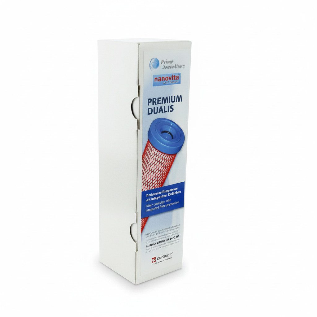 carbonit Filtereinsatz, Premium Dualis Wasserfilter passend für u.a. Sanuno, Vario