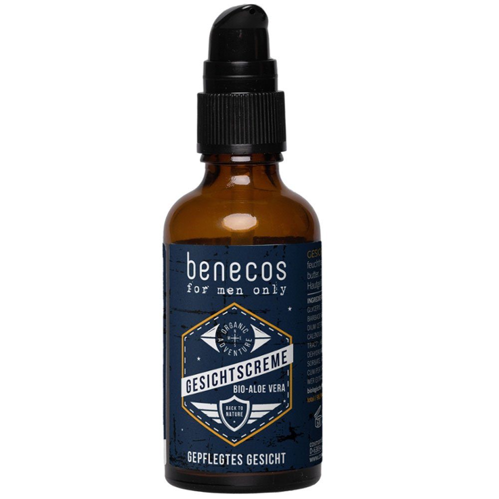 Benecos Gesichtspflege For men only Gesichtscreme, 650 ml