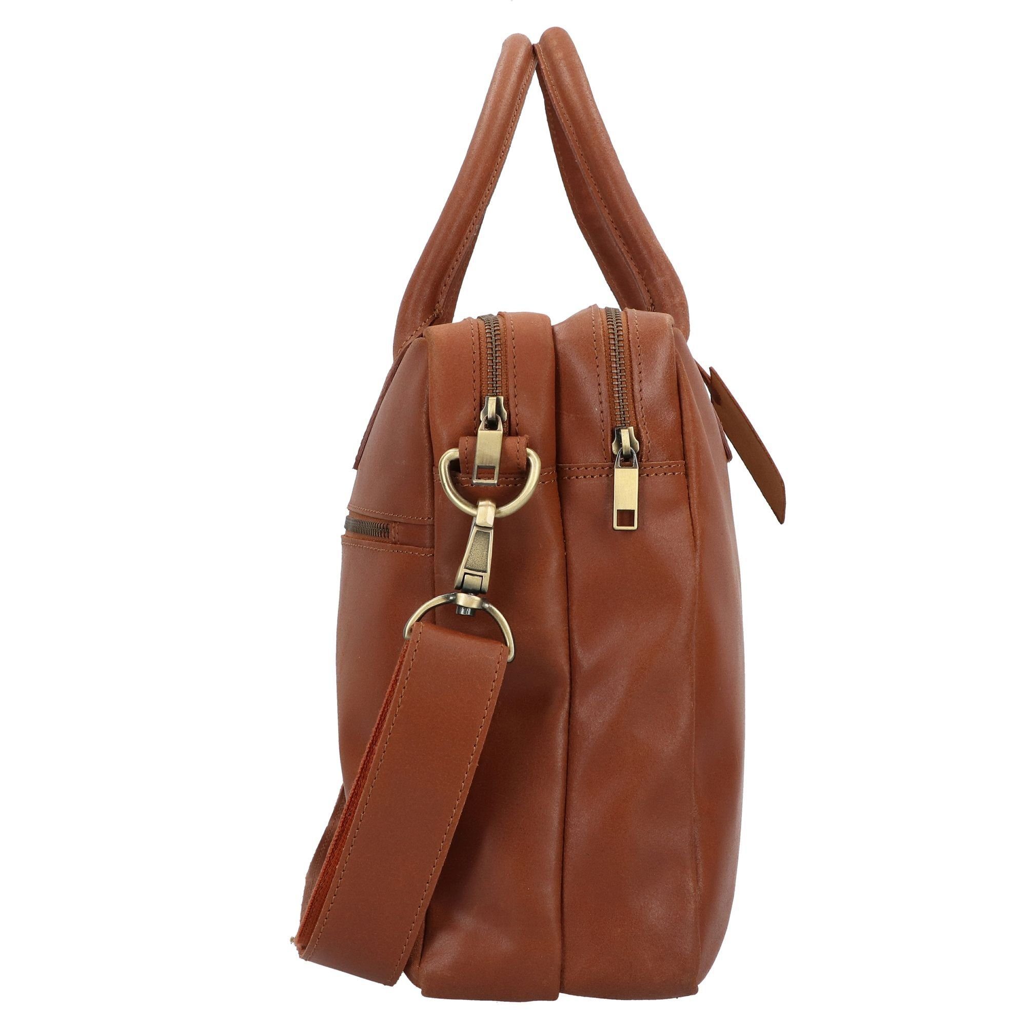 Burkely Aktentasche Vintage, Leder