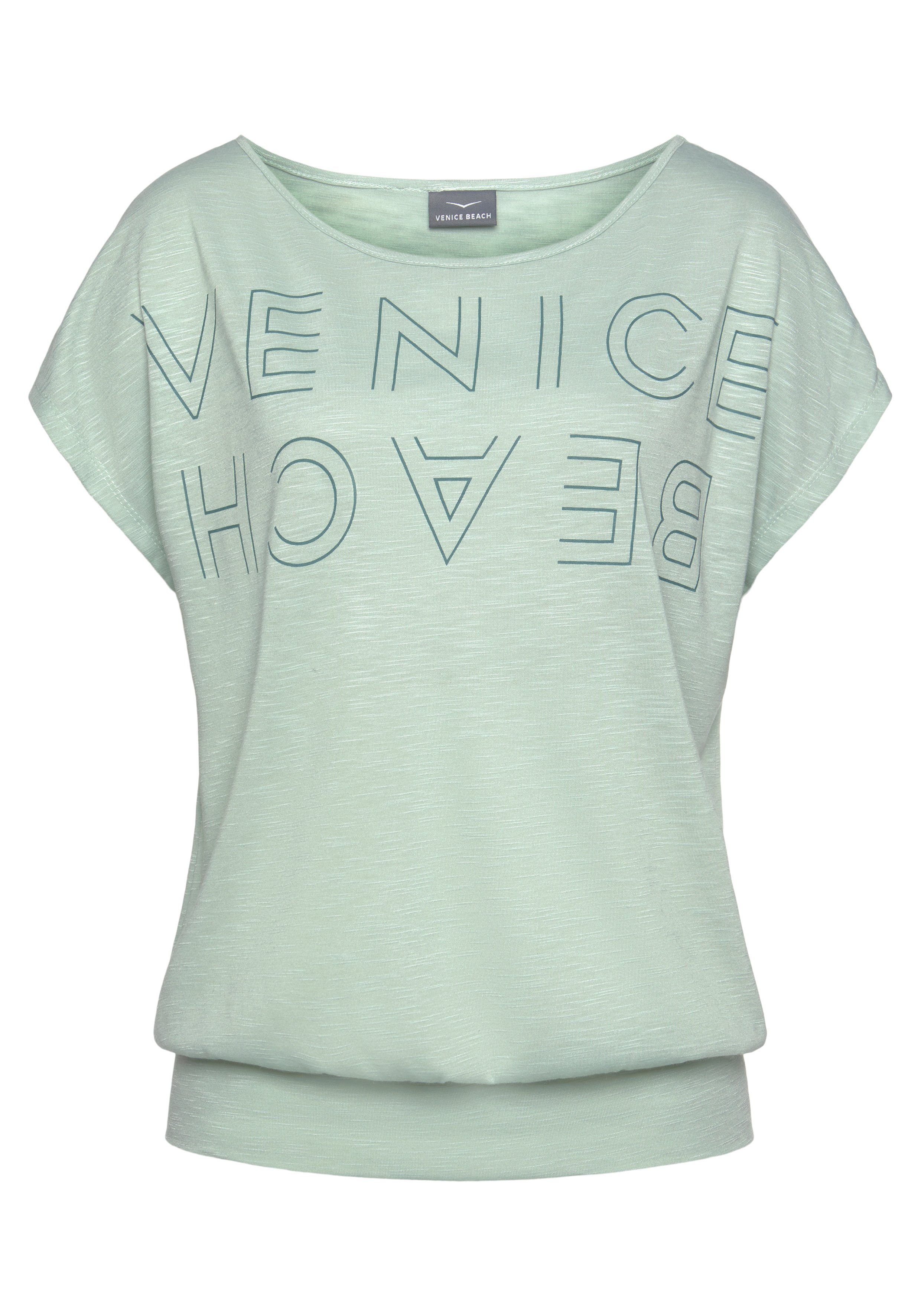 Venice Beach Rundhalsshirt mit Logoprint, T-Shirt, günstig online kaufen