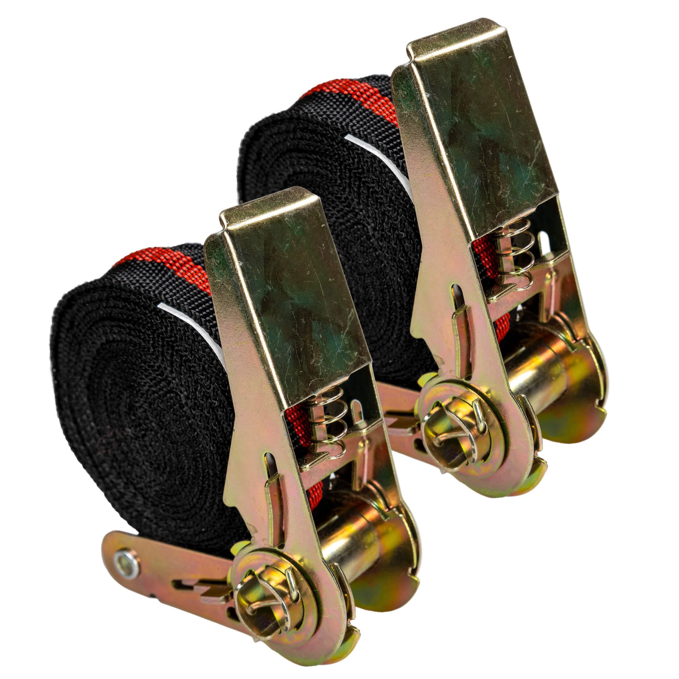 Easy Work Zurrgurt 2er Set Zurrgurt Ratschenspanngurt 25mm x 5m Spanngurt mit Ratsche (2-St) mit Spannratsche