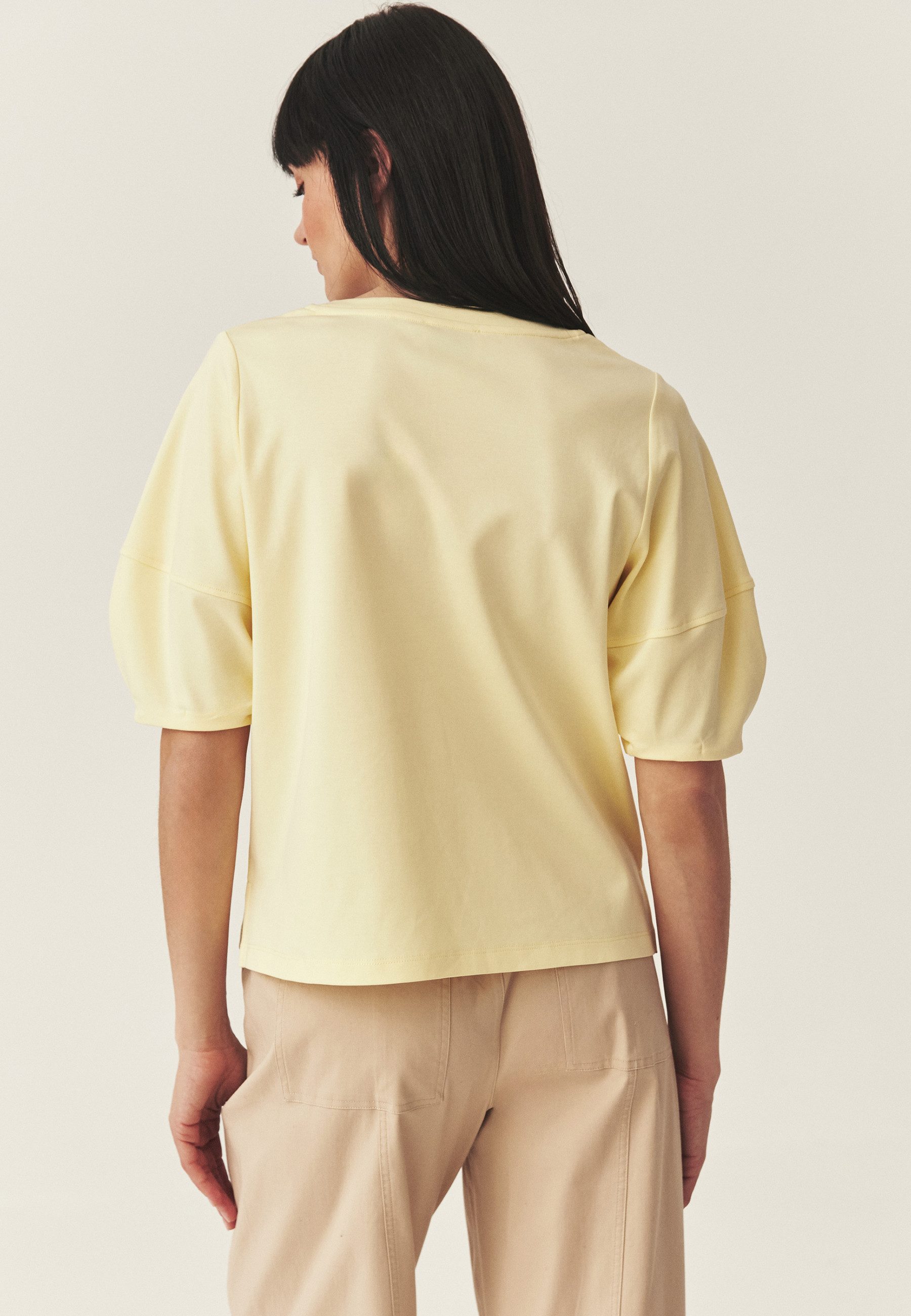 TATUUM Klassische Bluse Bluse Mit Geschoppten Ärmeln - Beesa 1