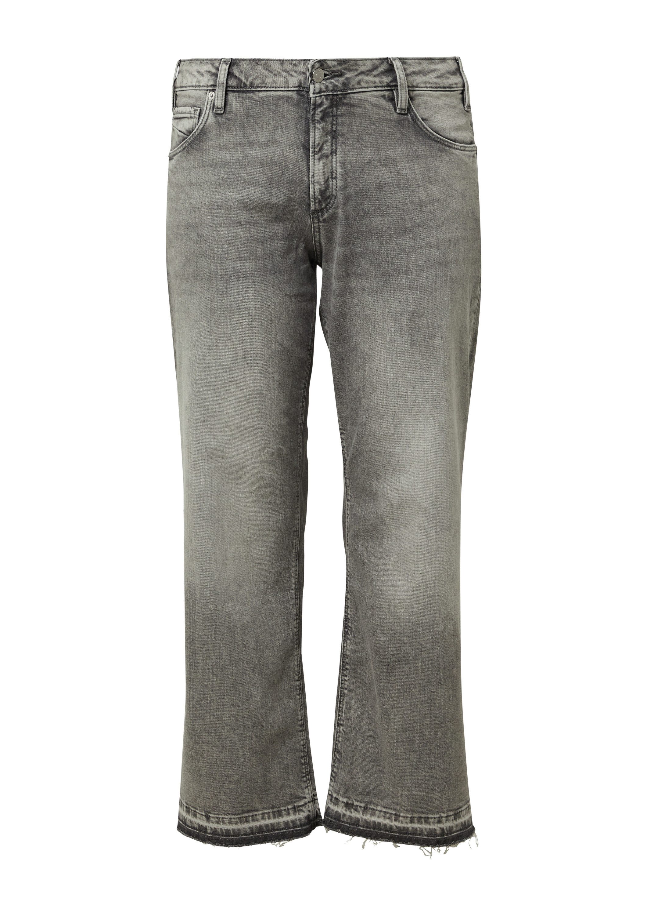 QS Weite Jeans Jeans-Hose Jeans / Slim Fit / Mid Rise / Wide Leg günstig online kaufen