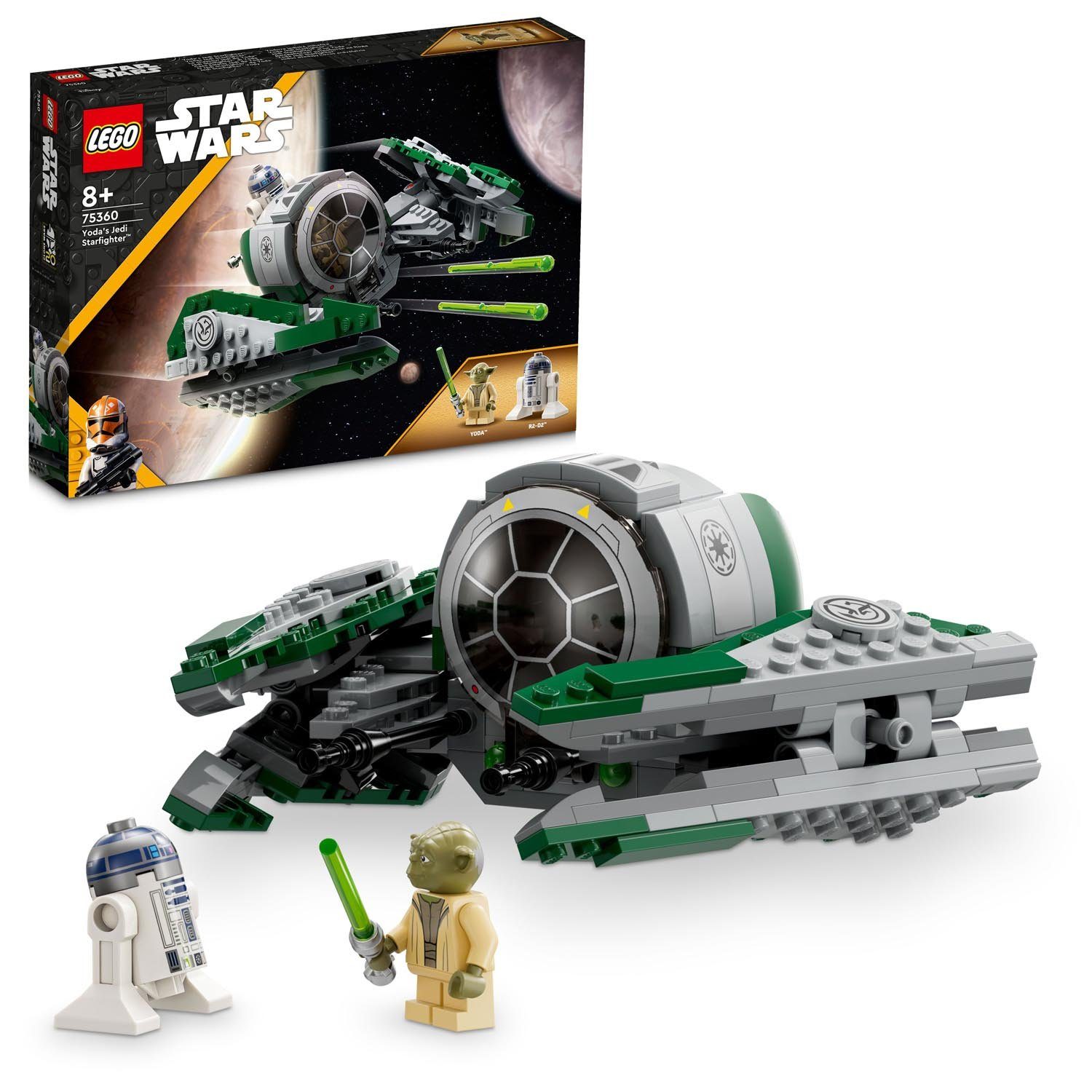 LEGO® LEGO® 75360 Star Wars - Yodas Jedi Starfighter Konstruktions-Spielset günstig online kaufen