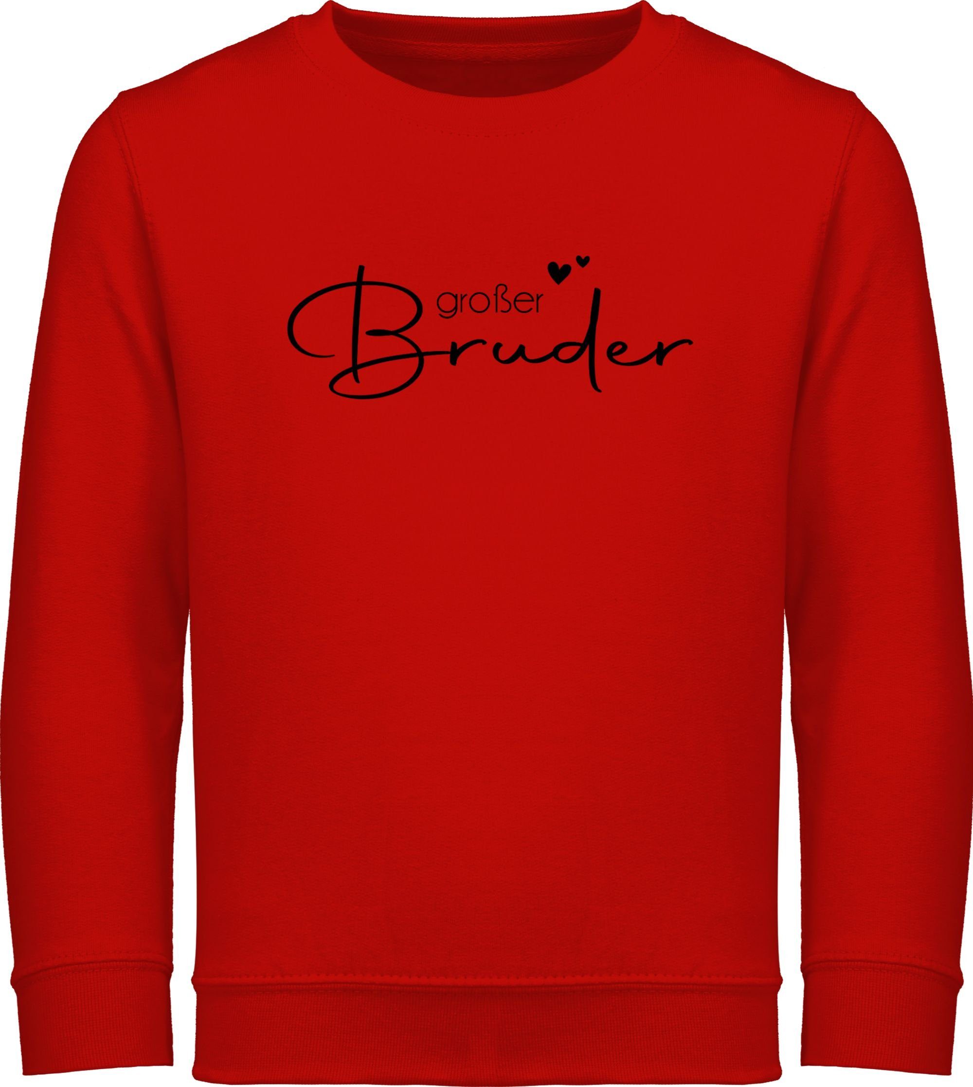 - Bruder Rot Großer Big Großer Sweatshirt Bruder 2 Shirtracer Brother