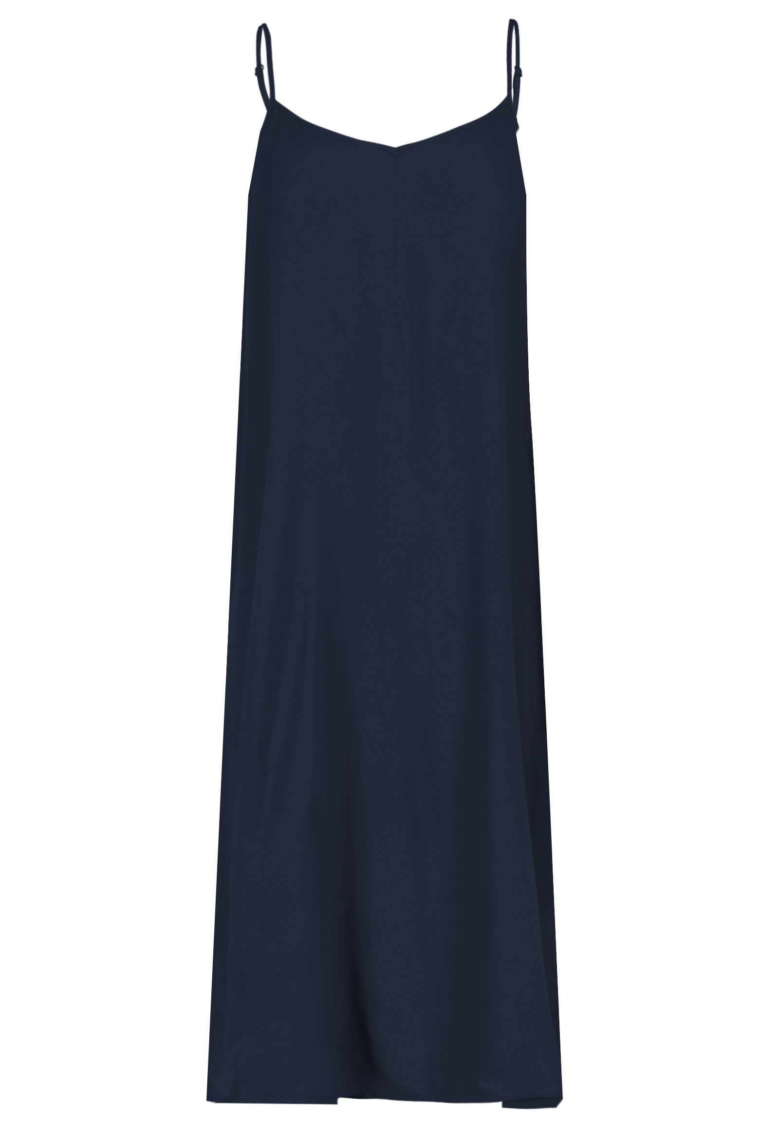 Eight2Nine Shirtkleid Elegantes Outfit mit verstellbaren für Damen (lang) LENZING™ ECOVERO™ nachhaltig Regulär geschnitten Fit unifarben