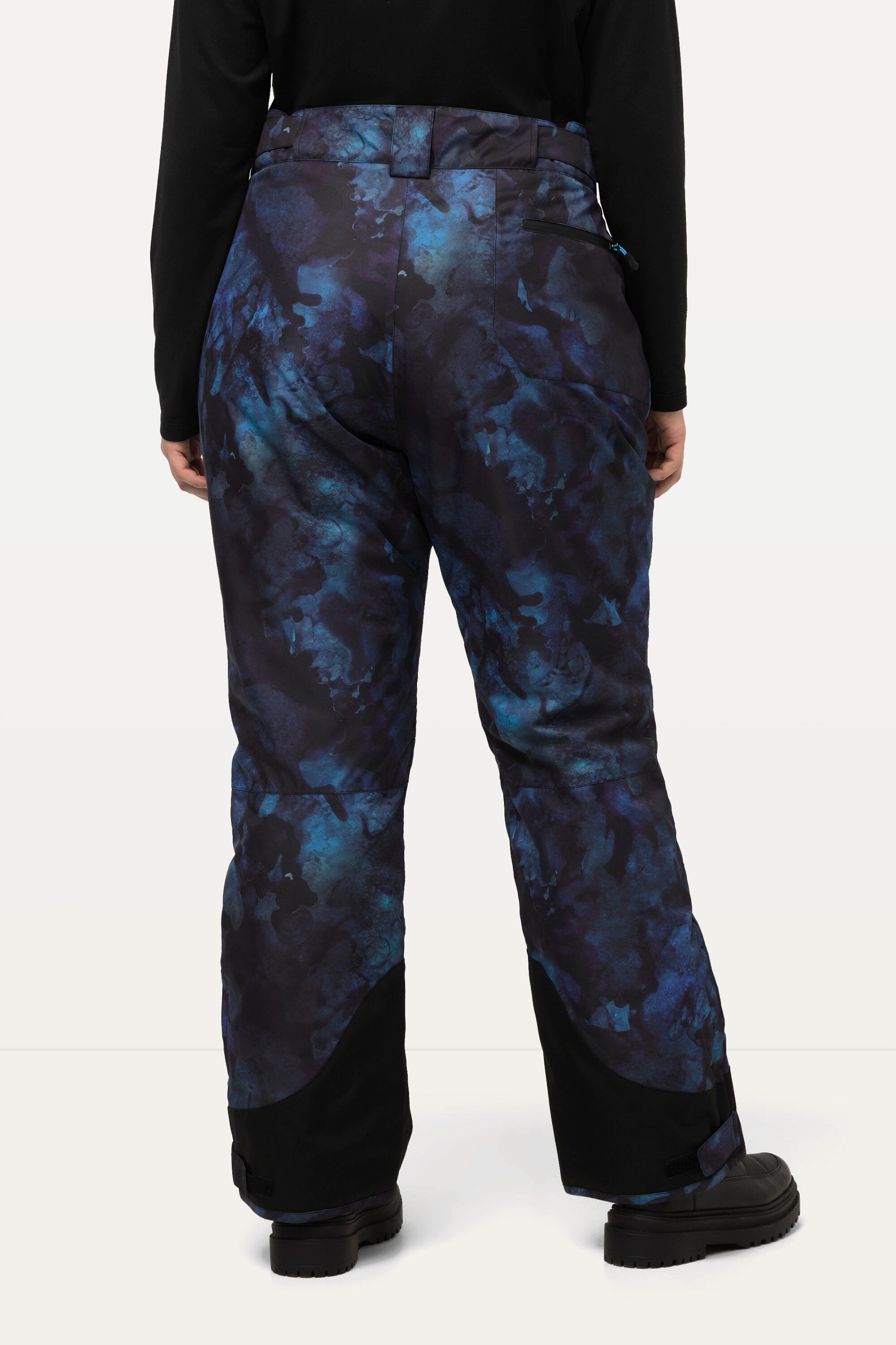 Ulla Popken Funktionshose Funktions-Hose Skihose wasserdicht Klettriegel