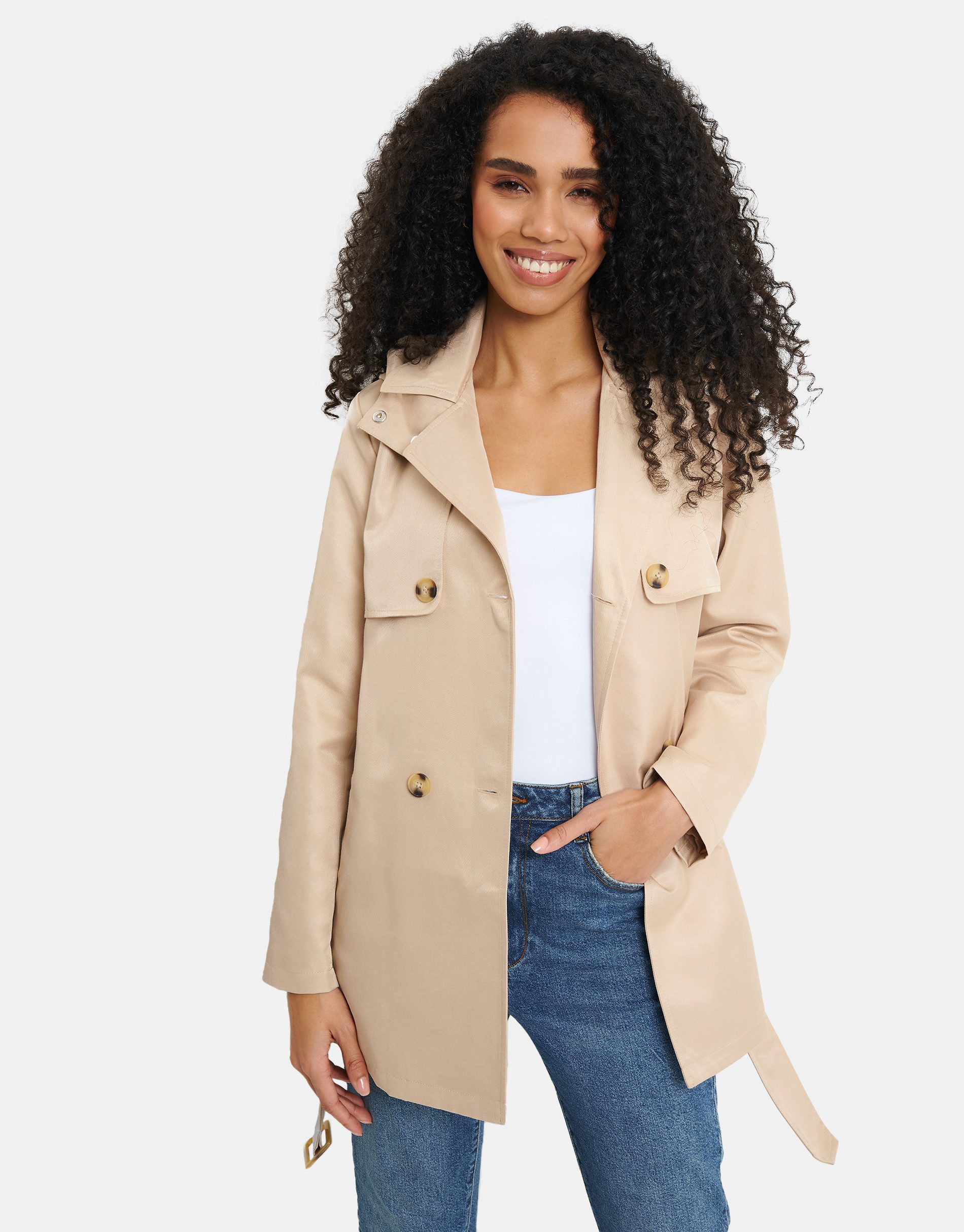 Threadbare Trenchcoat (1-tlg) im klassischen Design