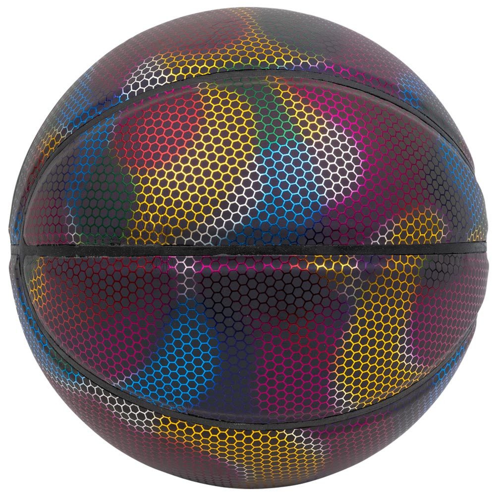 STREETSKILLER Basketball "Reflect" reflektierender Basketball, bunt reflektierendes Obermaterial