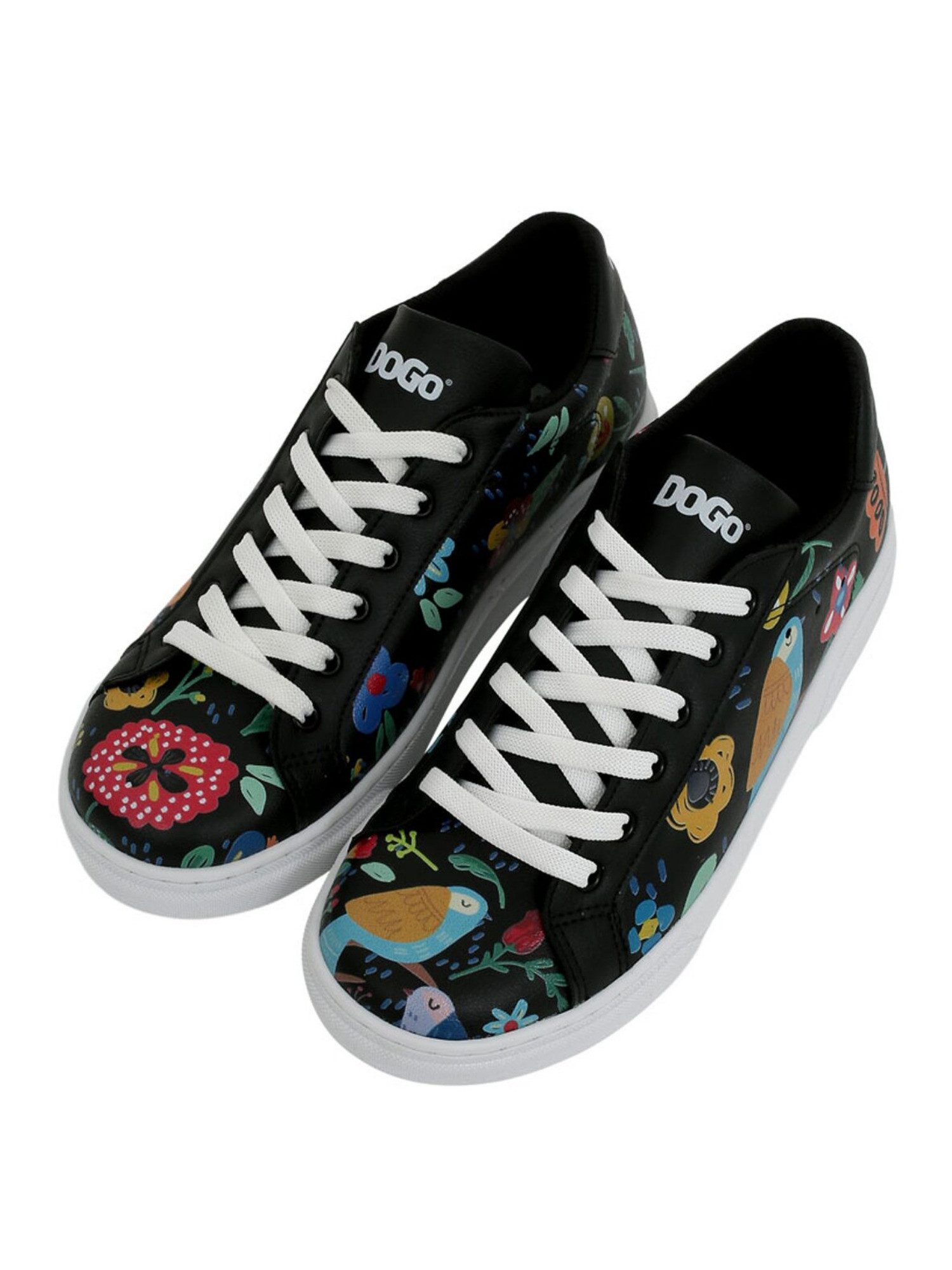 DOGO Ace Low-Top Sneaker The Wise Owl Damen Sneaker Sneaker Handgefertigt