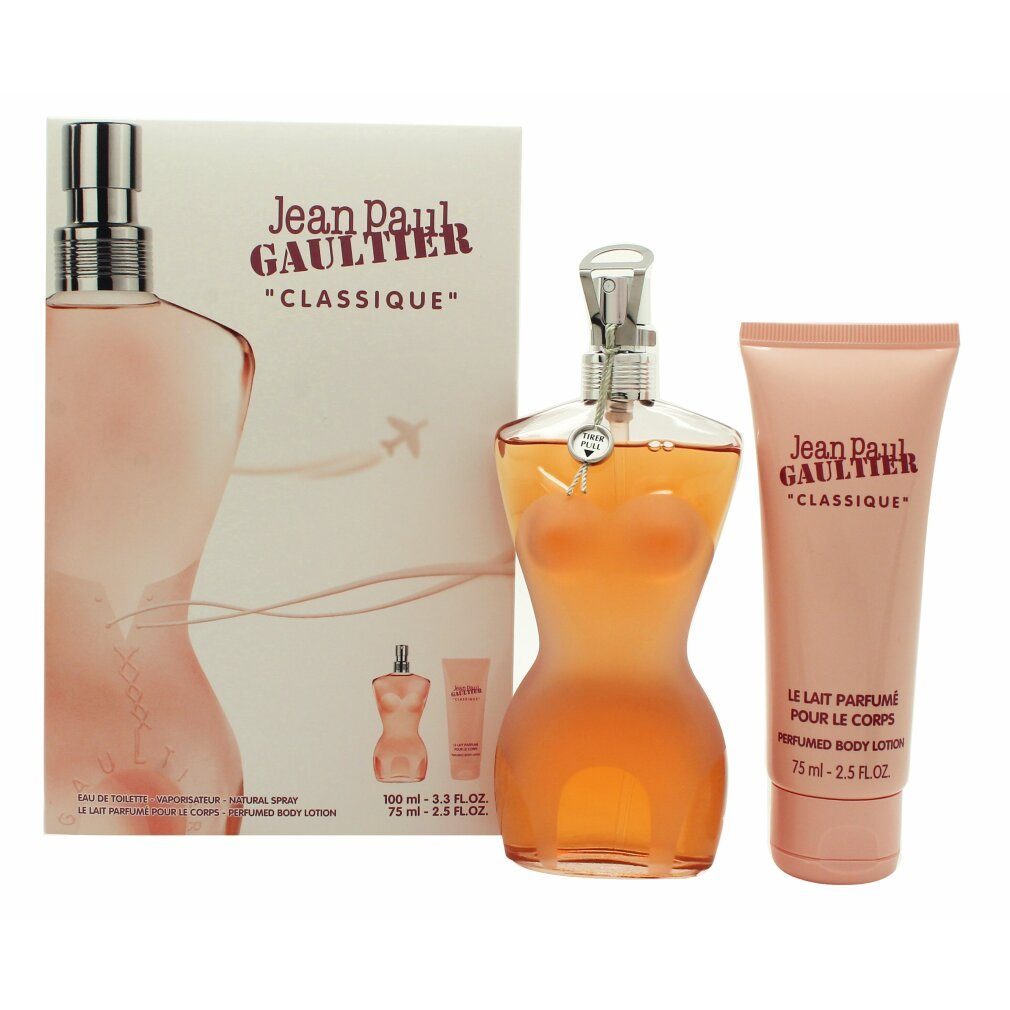 Duft-Set Jean Paul Gaultier Classique Geschenkset 100ml EDT + 75ml Body Lotion