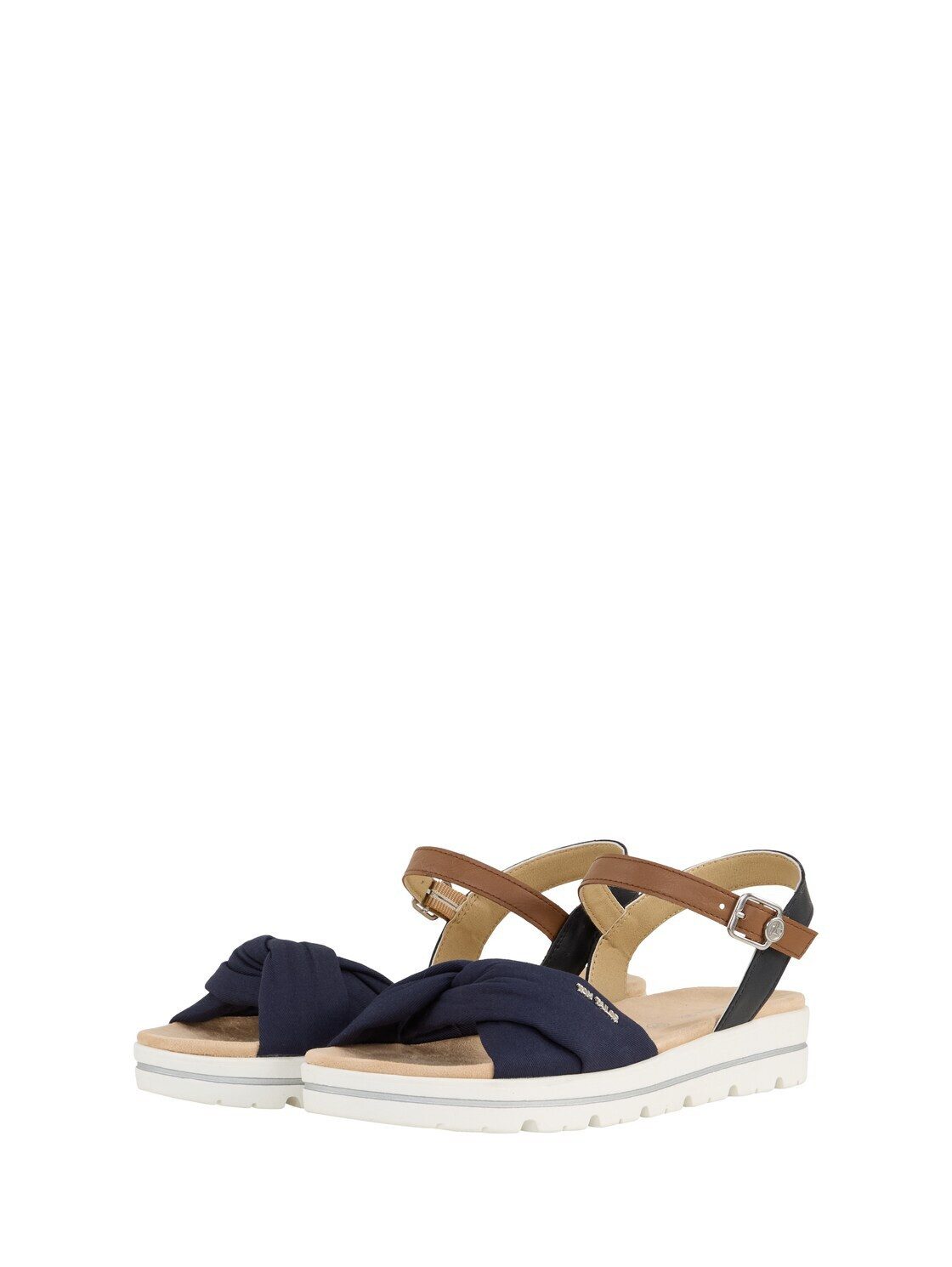 TOM TAILOR Flache Sandalen mit Verschluss-Schnallen günstig online kaufen