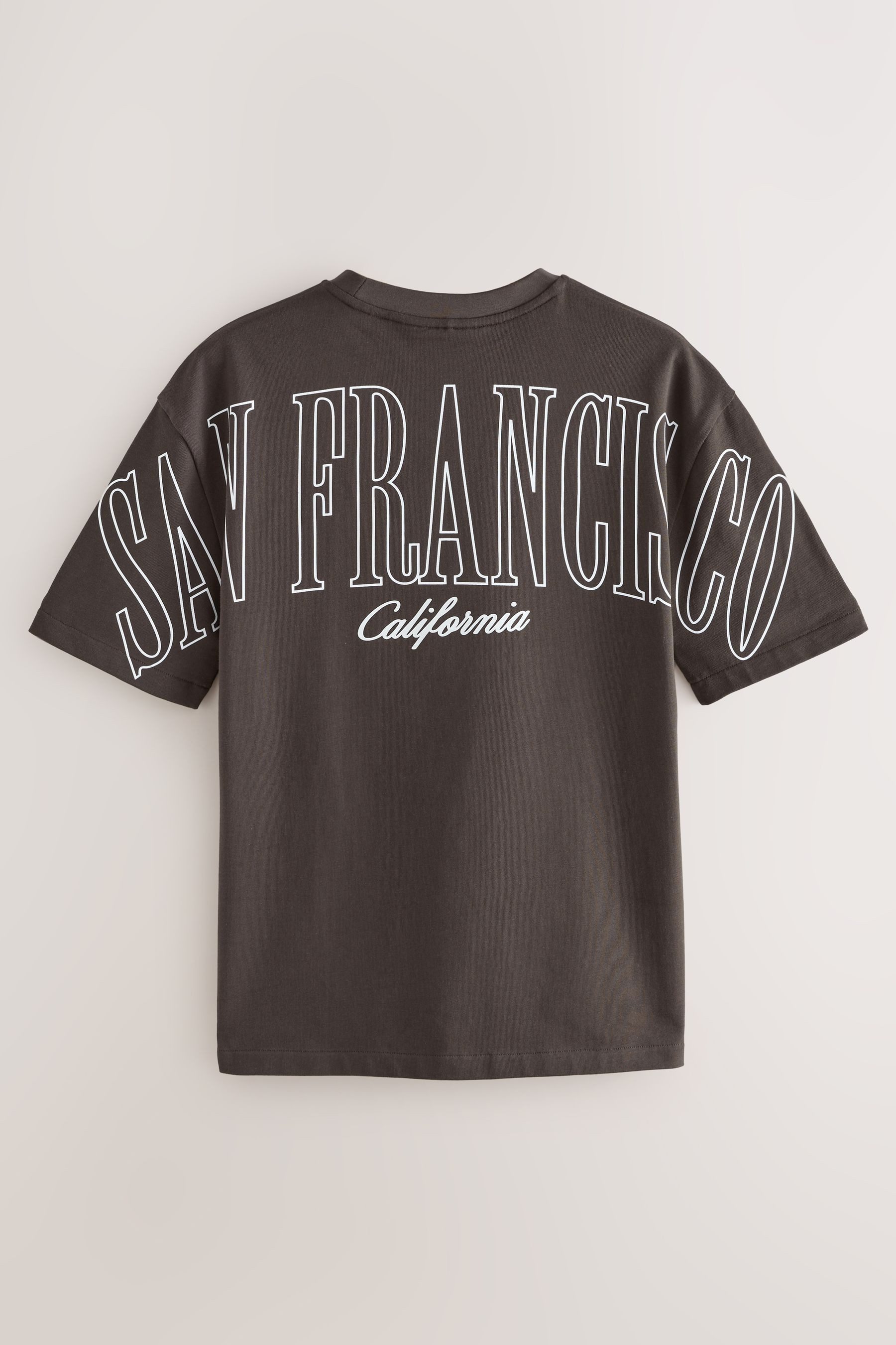 Next T-Shirt Relaxed Fit, schweres T-Shirt günstig online kaufen