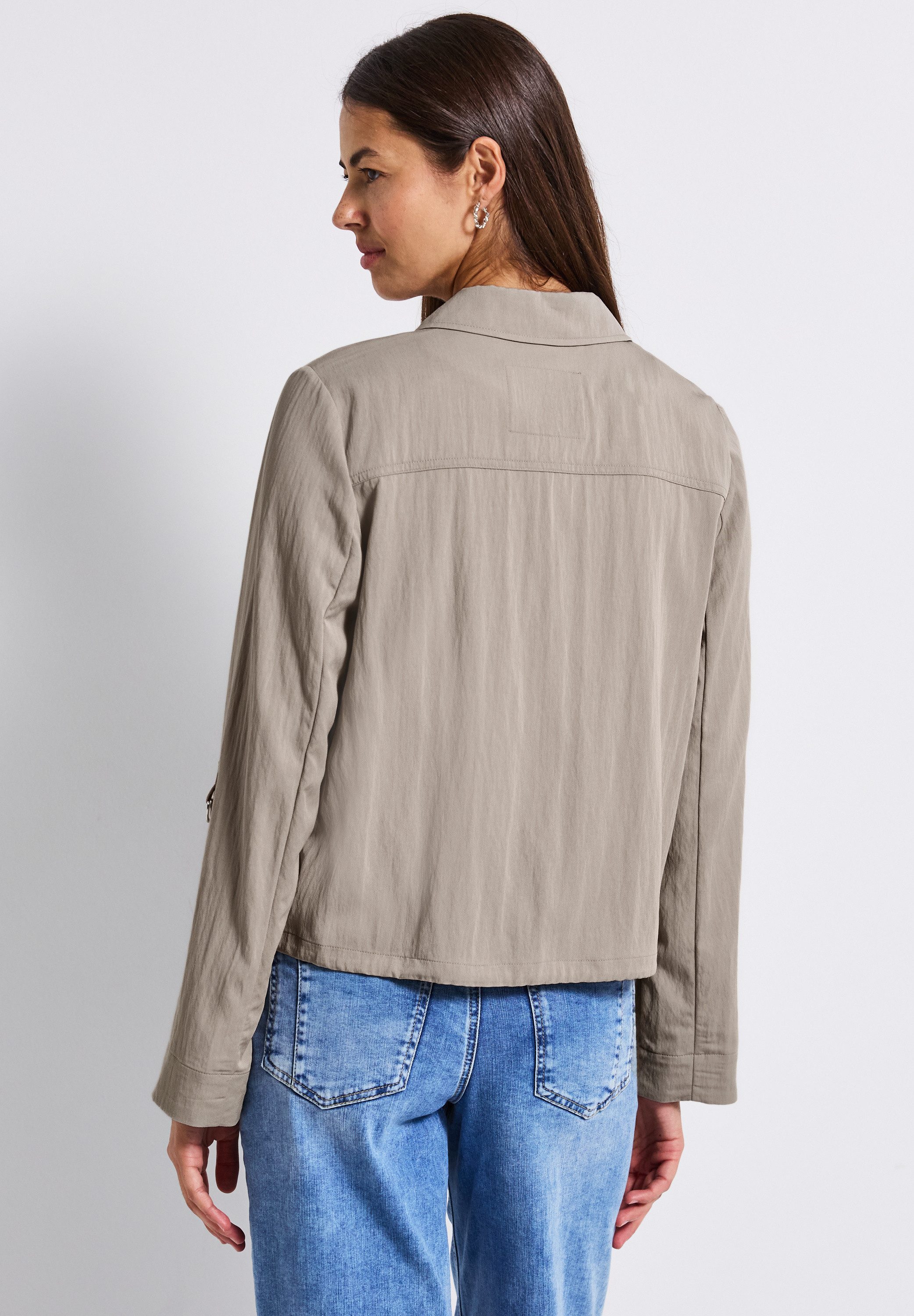 STREET ONE Kurzjacke mit Knopfleiste günstig online kaufen