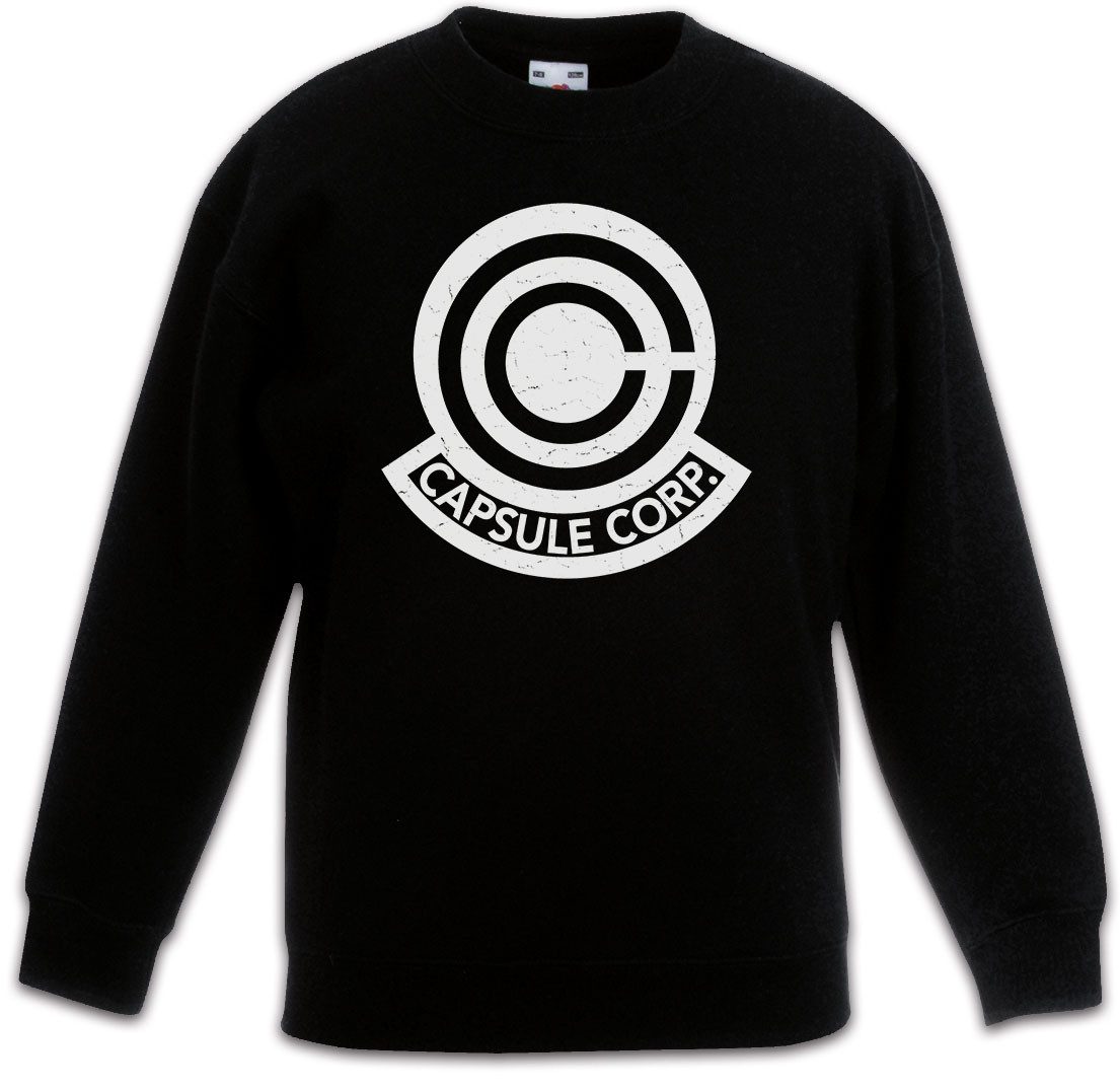 Sweatshirt Capsule Corp A Kinderpullover Super Saiya Gym Son Dragon Goku Ball Z