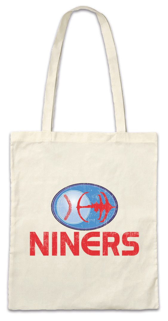 Beuteltasche Niners Stofftasche Star Logo Zeichen Sign Trek Baseball Mannschaft