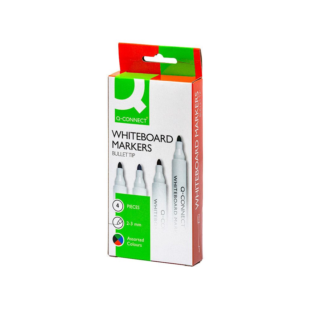 Generic Marker Whiteboardmarker 1,5-3mm - 4Stk - sortiert, (1-tlg)