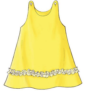 Butterick Kreativset Butterick® Papierschnittmuster Mädchen Easy Kleid
