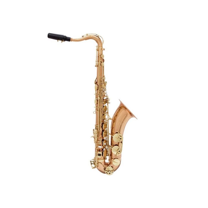 DIMAVERY Saxophon SP-50 B-Tenorsaxophon gold Inkl. Mundstück Koffer und Zubehör