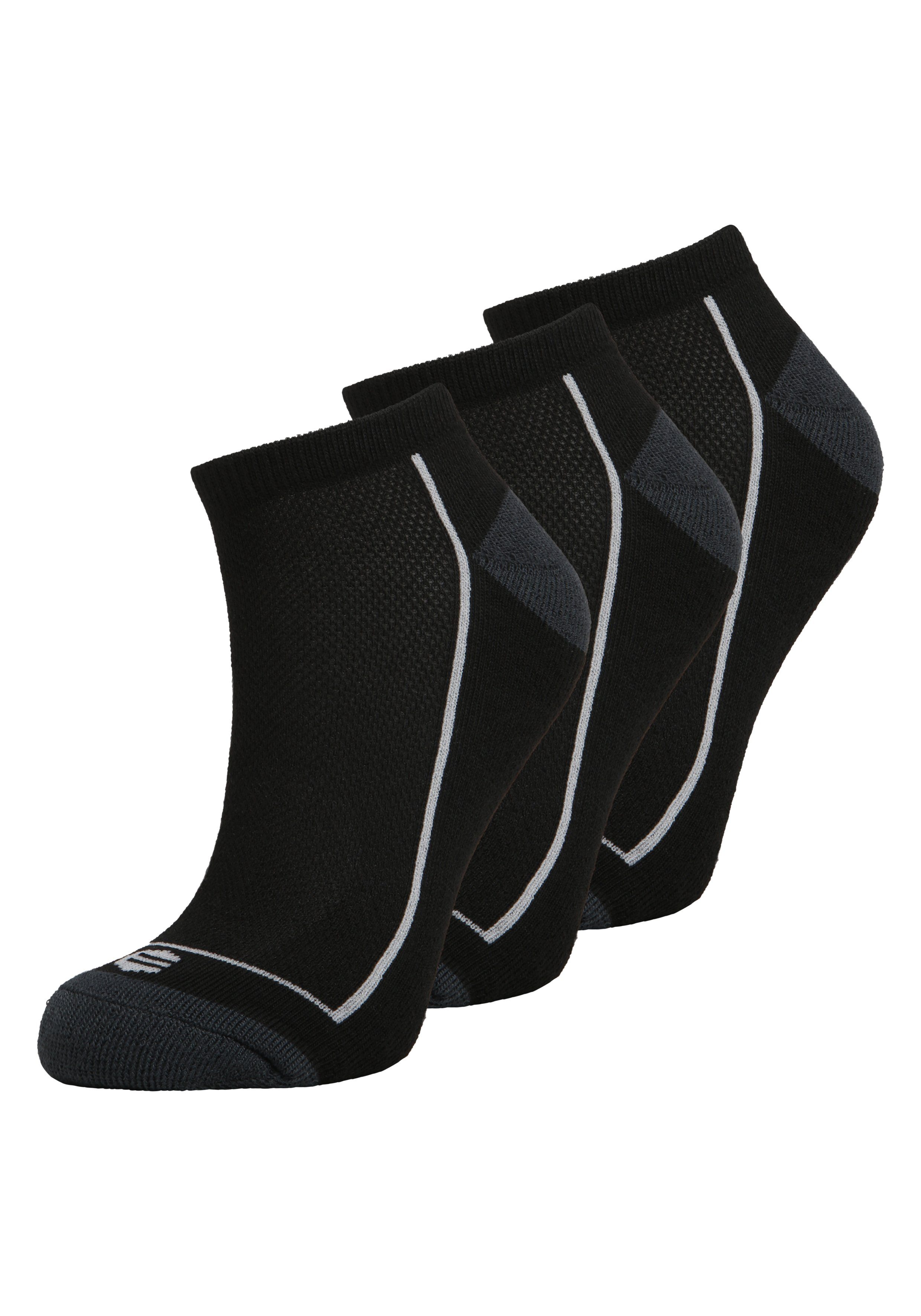 ENDURANCE Socken Boron (3-Paar) im 3er Pack mit Mesh-Material