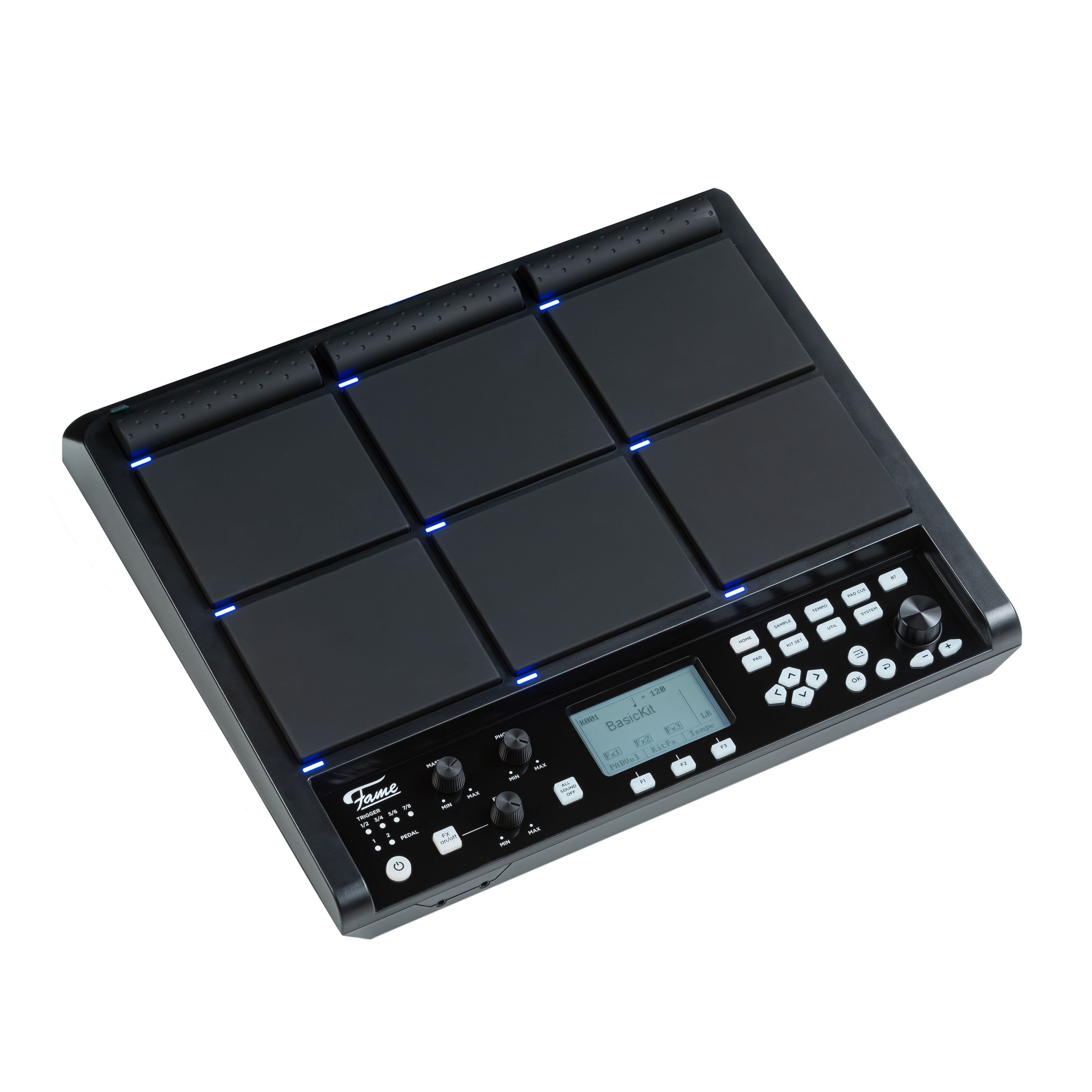 FAME E-Drum, E-Drums, Digital Drums, SPD Hybrid Wave Sample Pad - Digital Drum