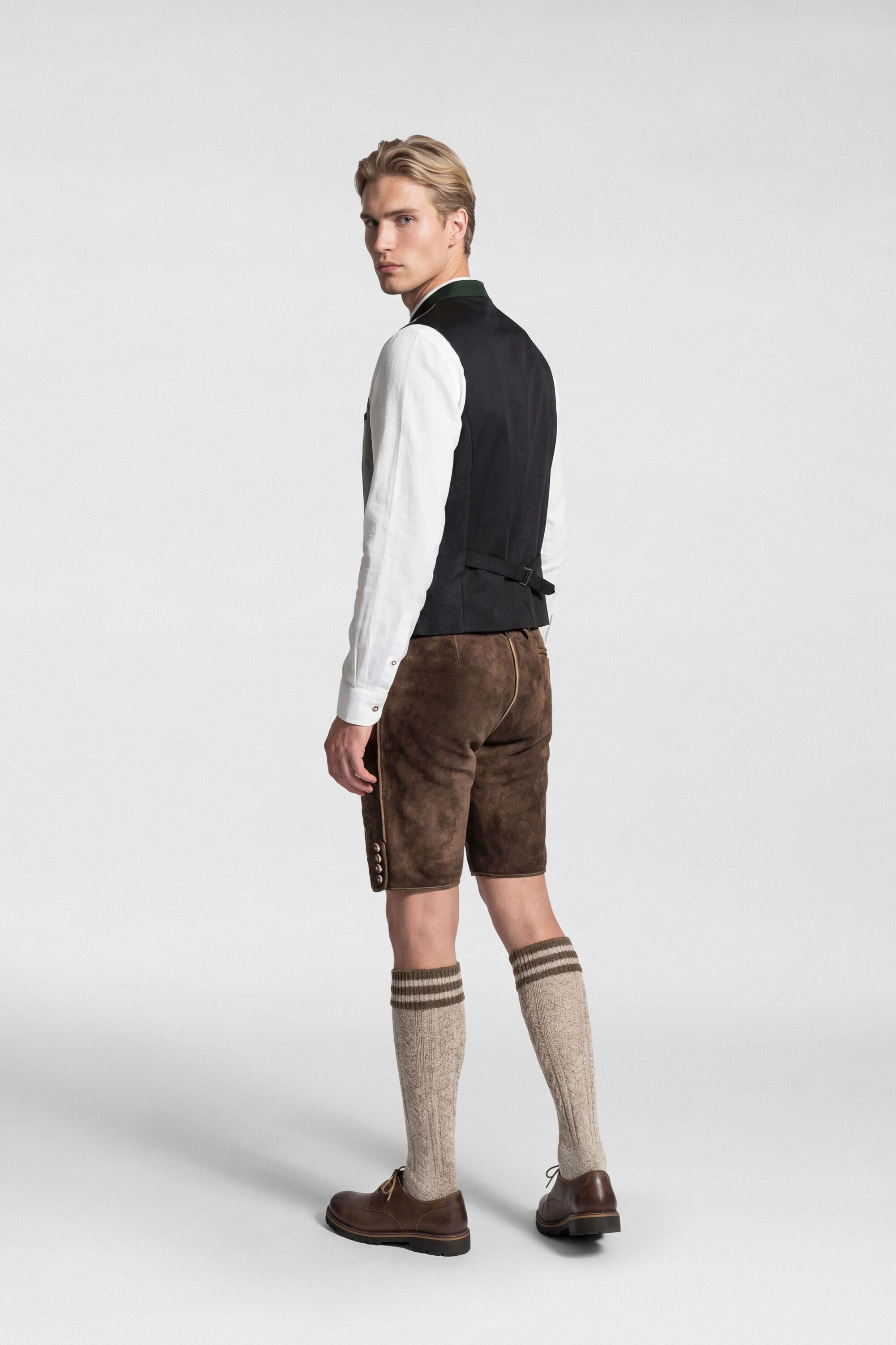 KaiserLich Trachtenweste 5434 mit Stehkragen und Metallknöpfe