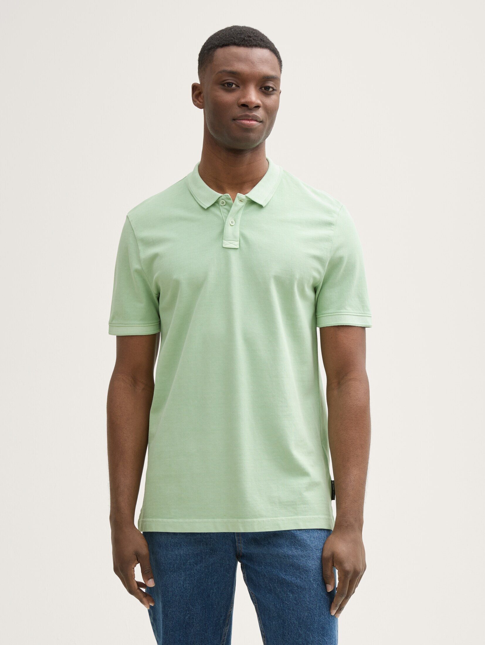 TOM TAILOR Denim Poloshirt Piqué Poloshirt günstig online kaufen