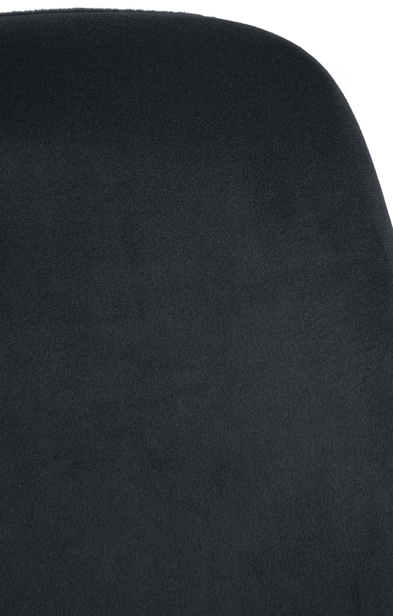 CLP Esszimmerstuhl Victoria, Metallgestell Samt-Bezug, schwarz mit Polsterung