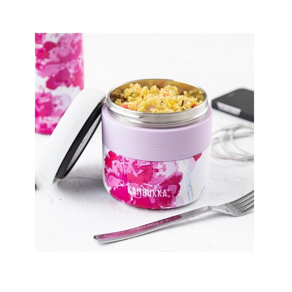 Kambukka Thermobecher Kambukka Bora Lunchbox 400 ml Salatbox Meal Prep Frischhaltebox Esse