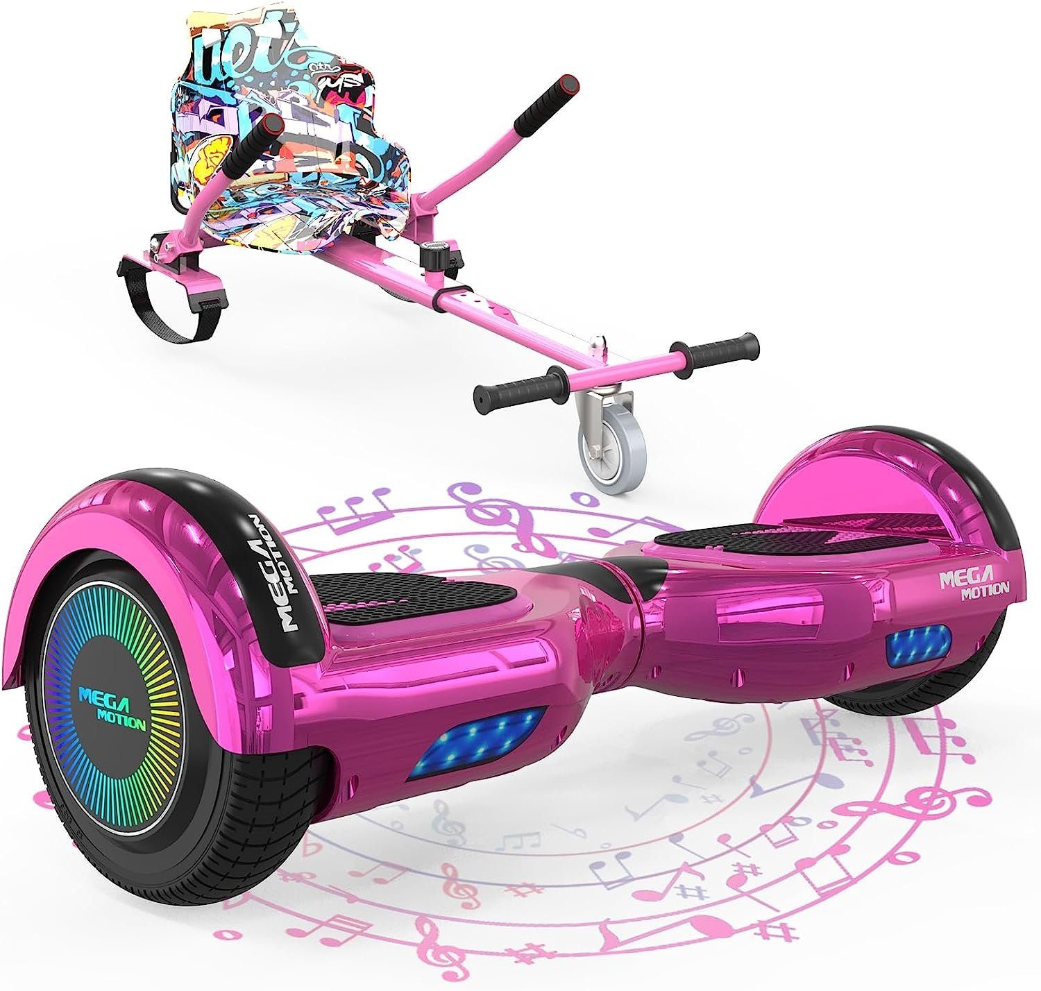 H1 Hot Pink Hoverboard mit sitz Rosa 700w