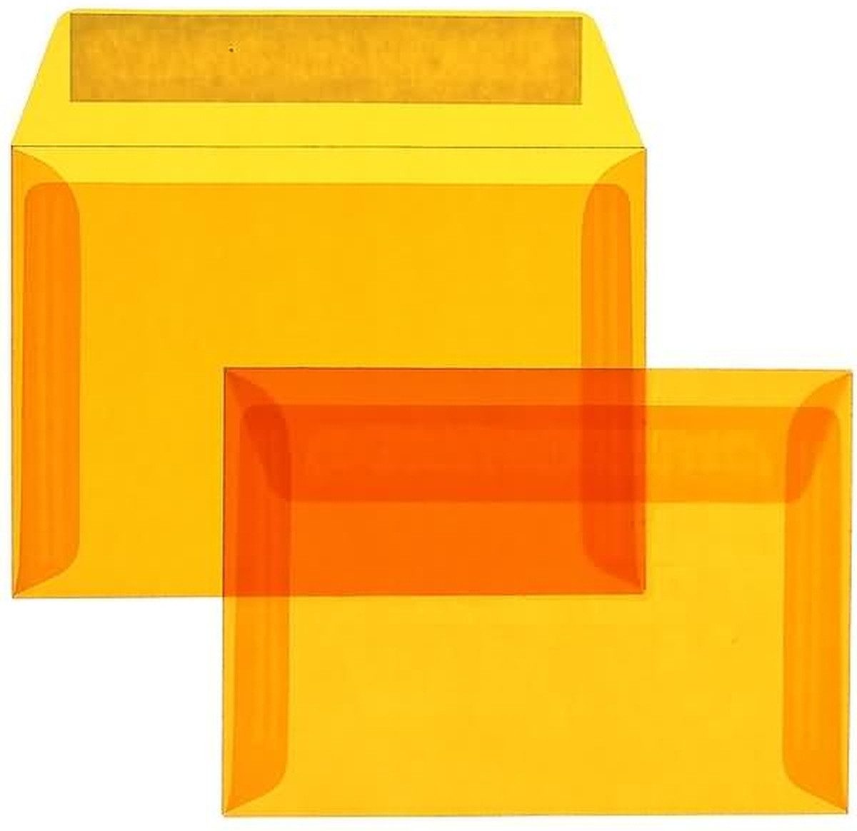 Thumbnail - Blanke Briefhüllen Briefumschlag Briefumschläge Offset transparent C5 100g/qm HK VE=100 Stück intensiv.