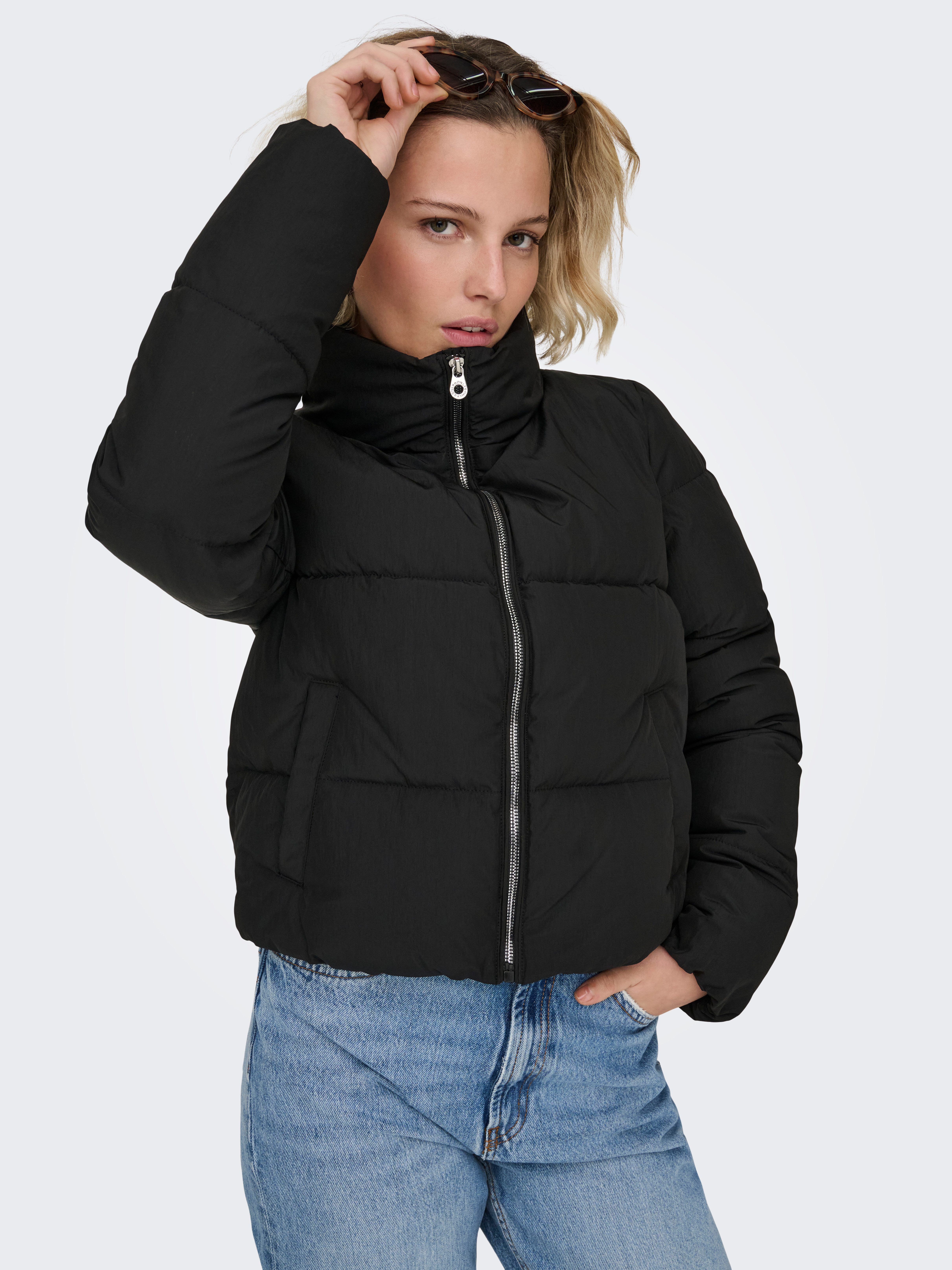ONLY Steppjacke ONLCAMILLA V-NECK L/S PULLOVER KNT NOOS