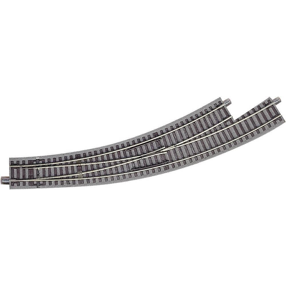 Modelleisenbahn-Set H0 geoLINE-Bogenweiche R3/R4, links