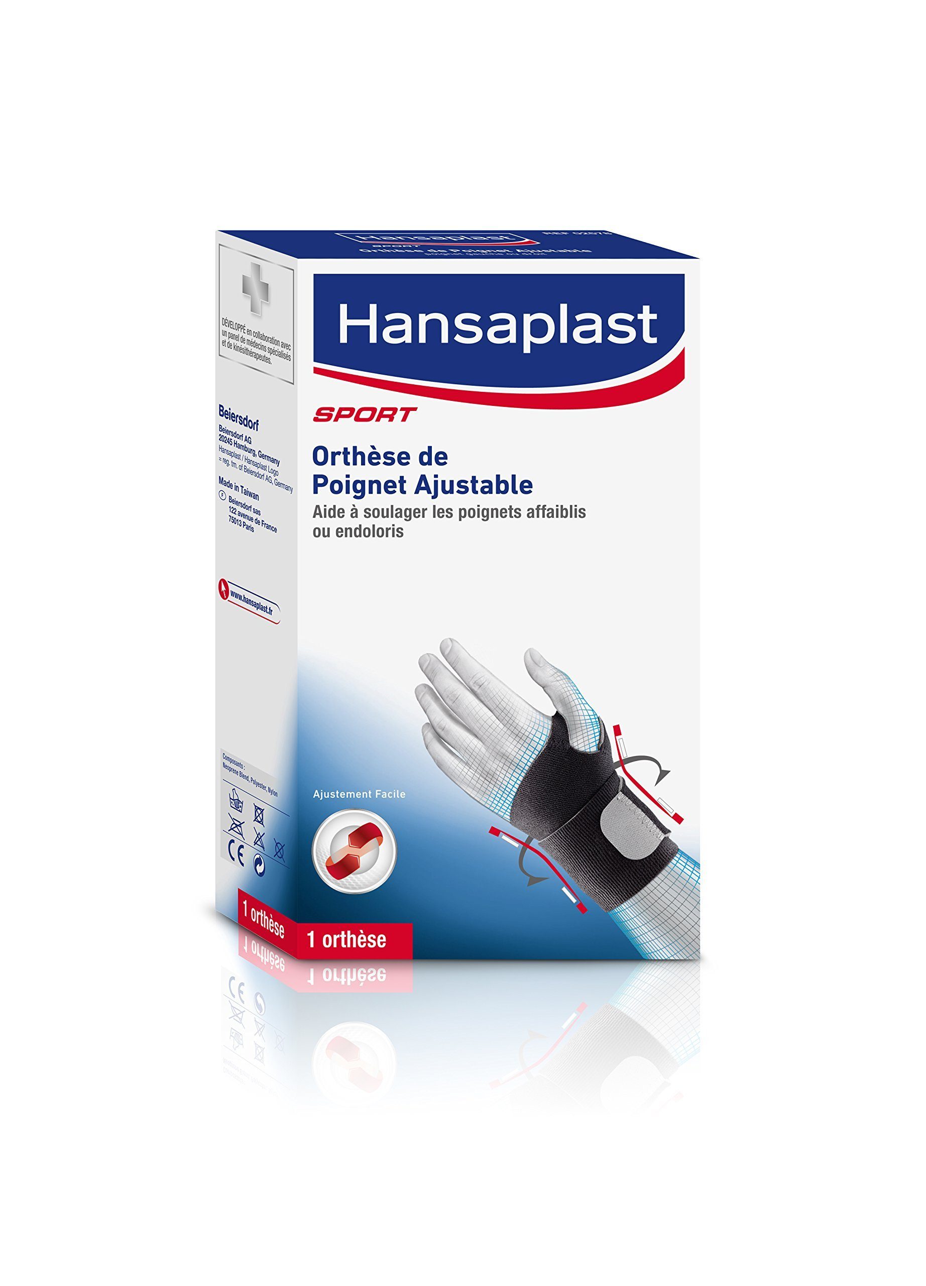 Beiersdorf AG Wundpflaster Hansaplast Fußgelenk-Bandage verstellbar -  B0029FDV00