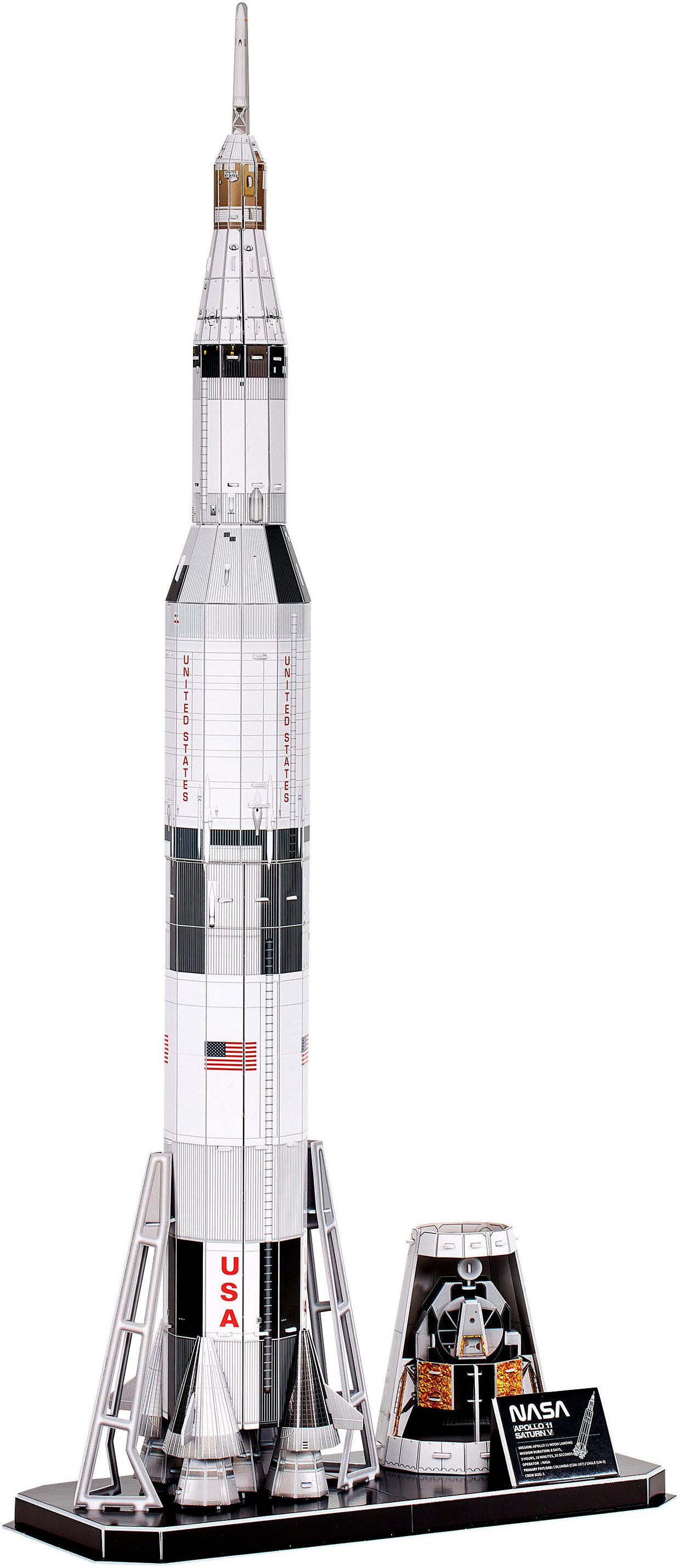 Revell® 3D-Puzzle Apollo 11 Saturn V, 136 Puzzleteile günstig online kaufen