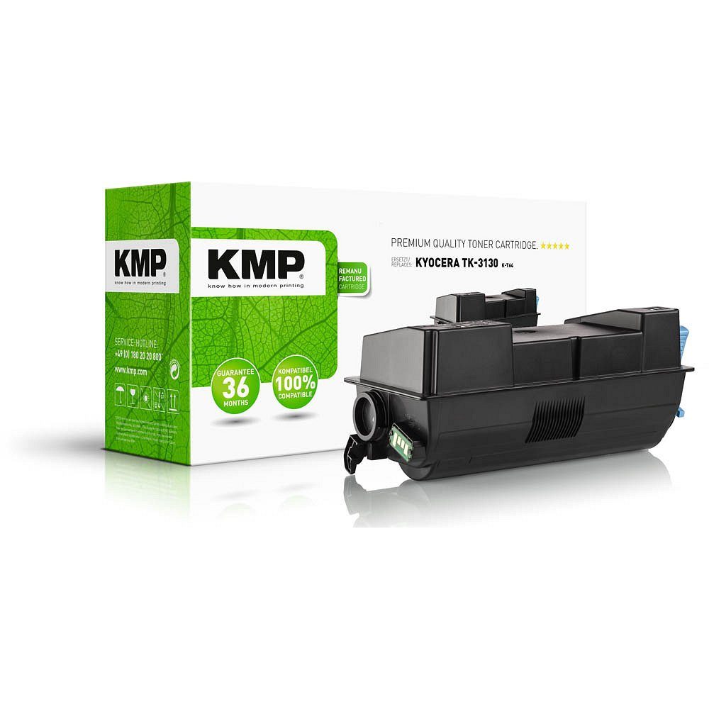 KMP Tonerkartusche 1 Toner K-T64 ERSETZT Kyocera TK-3130 - black, (1-St)