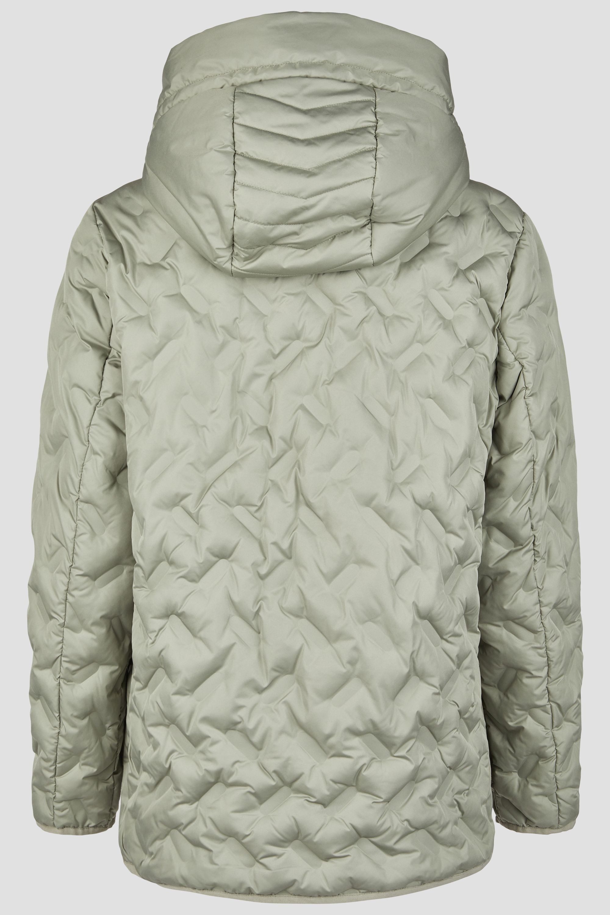 Barbara Lebek Steppjacke Übergangsjacke oder Herbstjacke mit abnehmbarer Kapuze