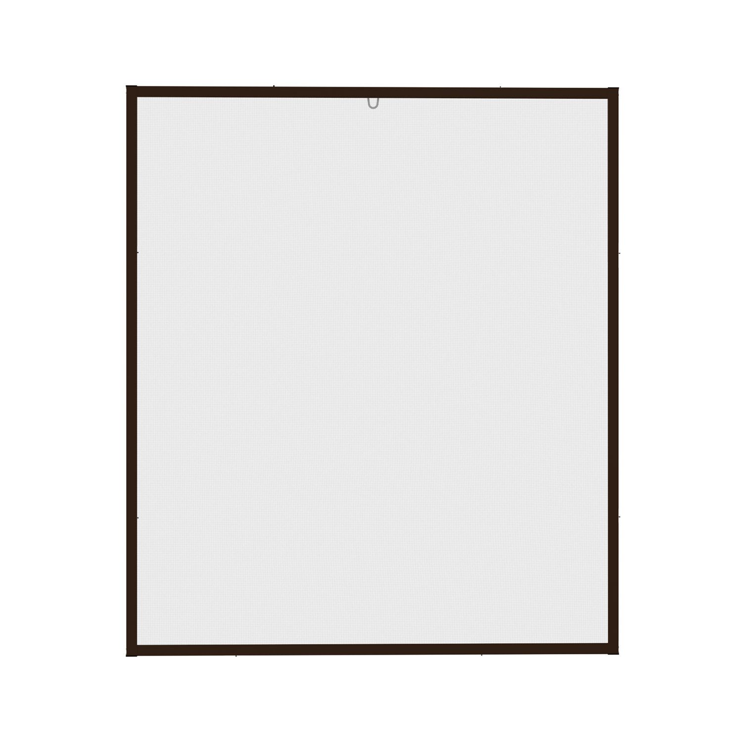 empasa Insektenschutz-Fensterrahmen "MASTER SLIM", Fliegengitter geringe Einbautiefe - glänzende Aluminium Profile