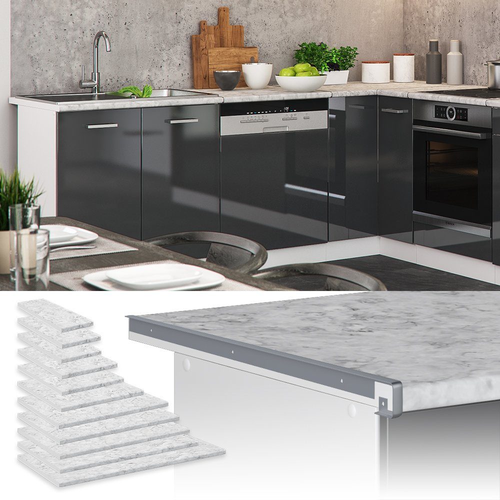 Vicco Unterschrank R-Line, Marmor Weiß, 100 günstig online kaufen