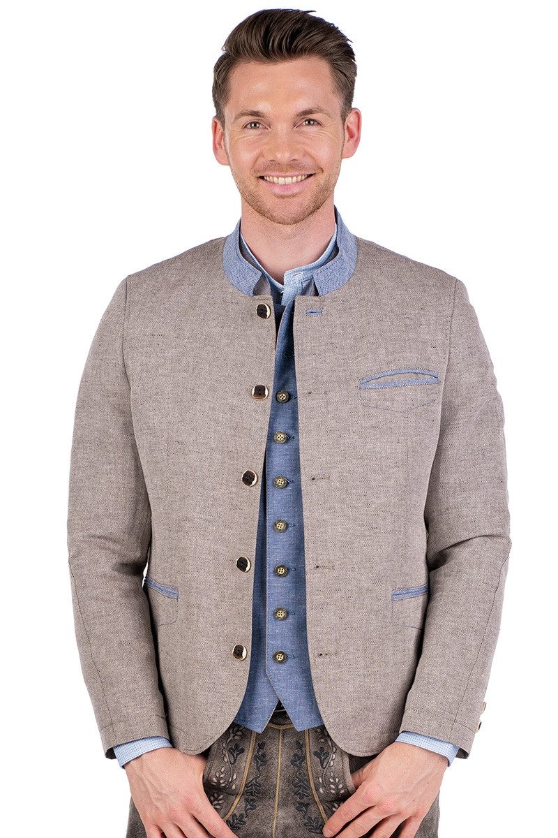Gebr. Weis menswear Trachtenjanker Janker - FÜSSEN - natur/stahlblau