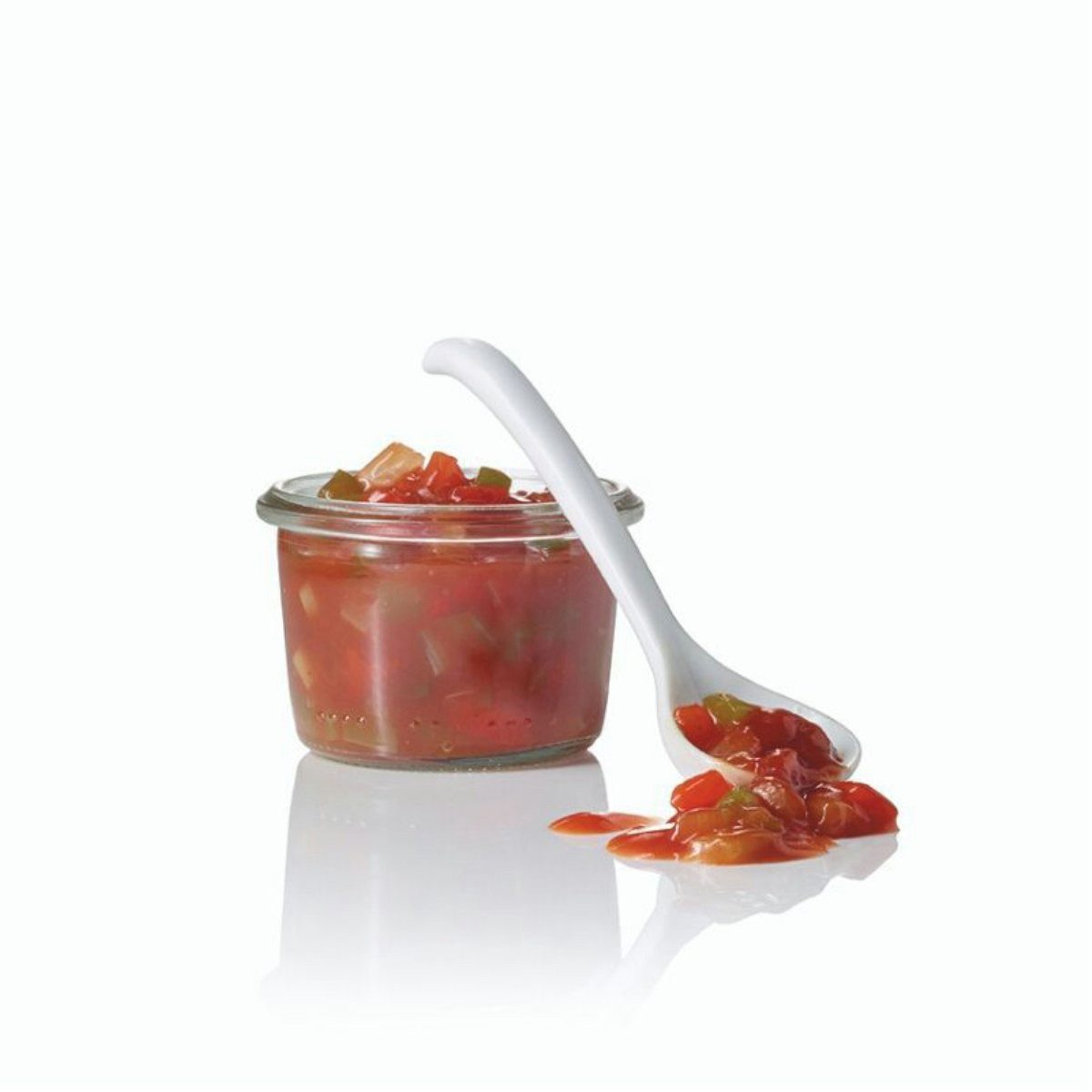 SALOMON FOODWORLD Saucen, Salomon Chunky Salsa rot stückige Tomatensauce medium hot 2000ml