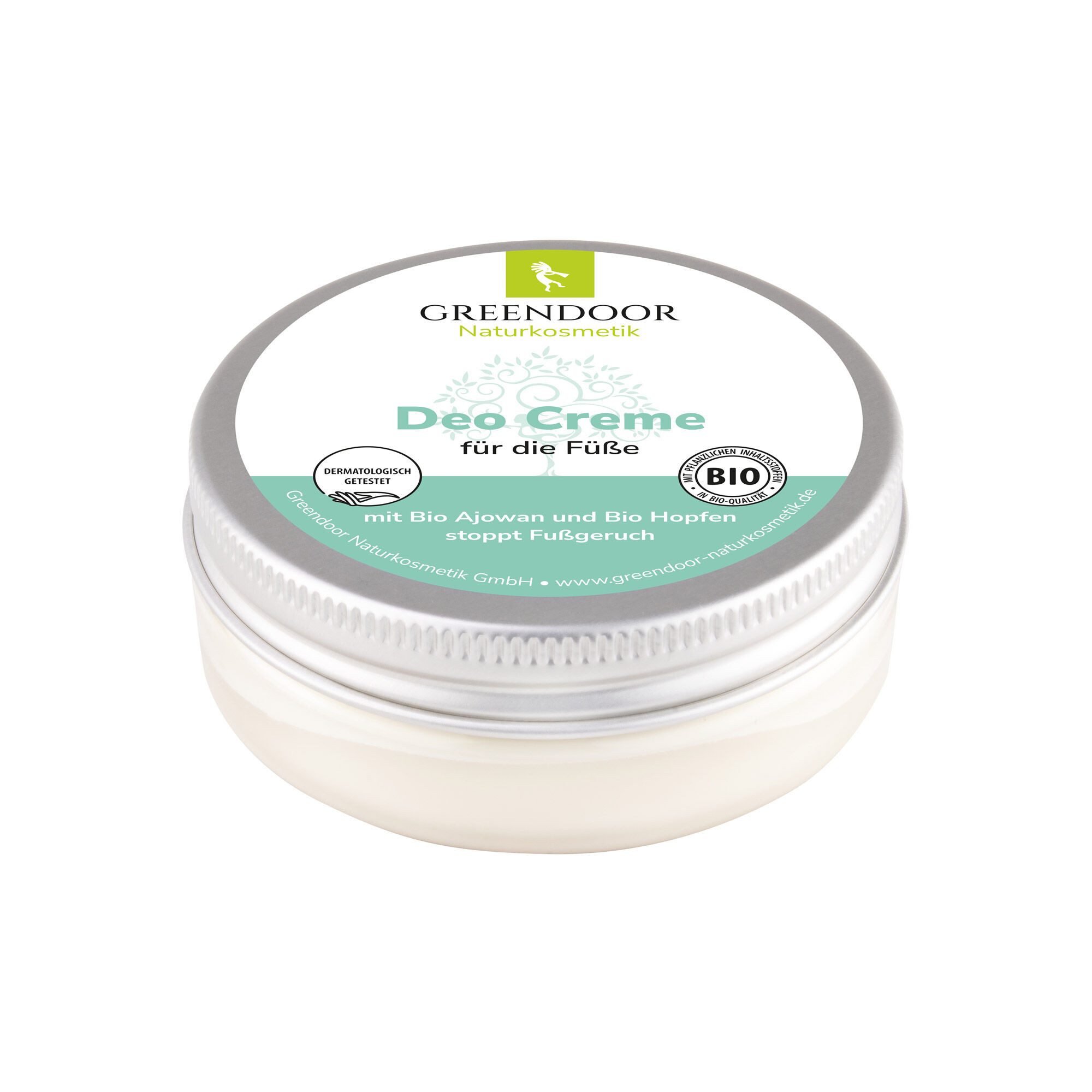 GREENDOOR Deo-Creme Fuß Deo Creme