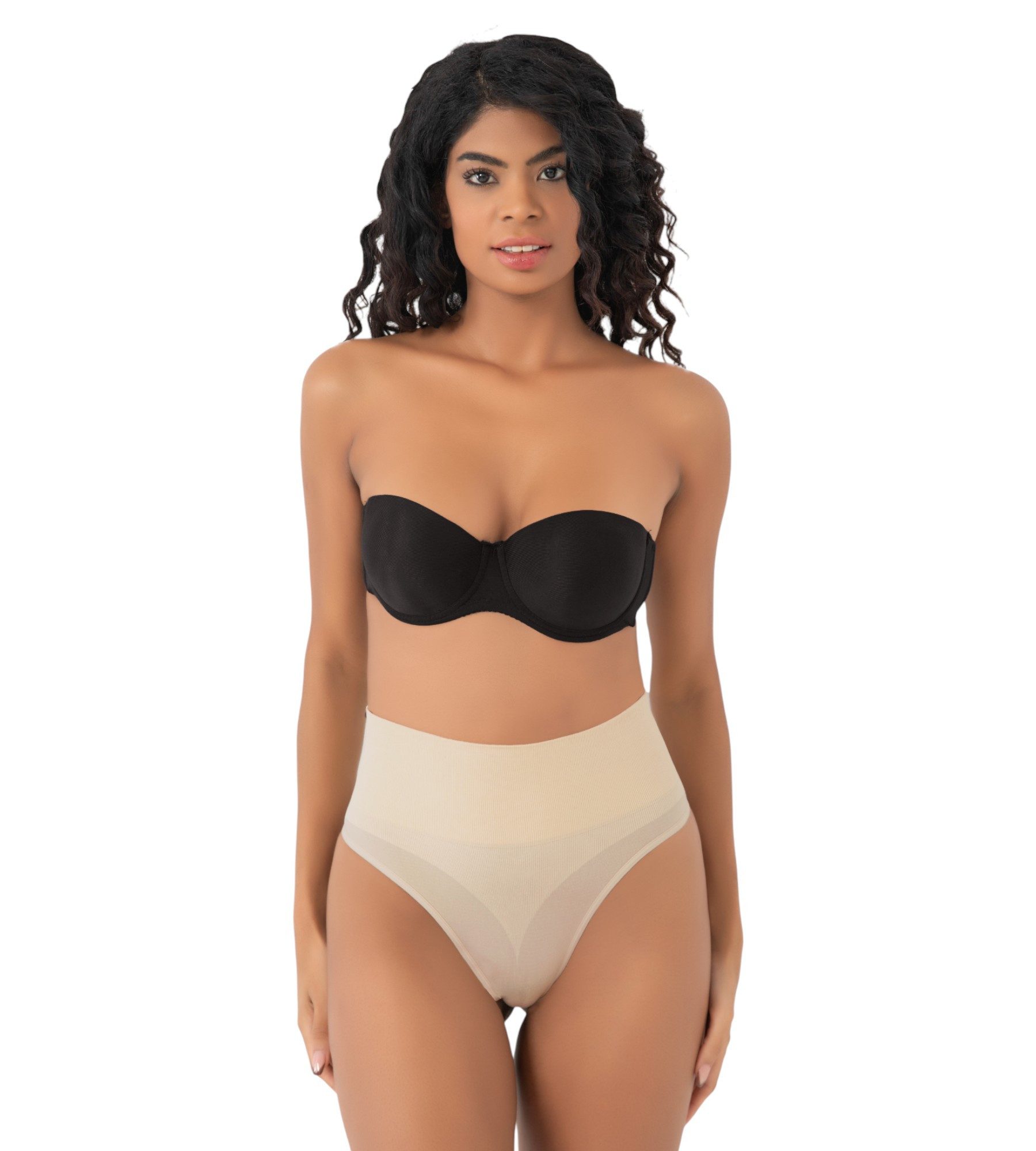Formangel Miederslip formender High-Waist String mit Shaping-Bauchbund naht günstig online kaufen