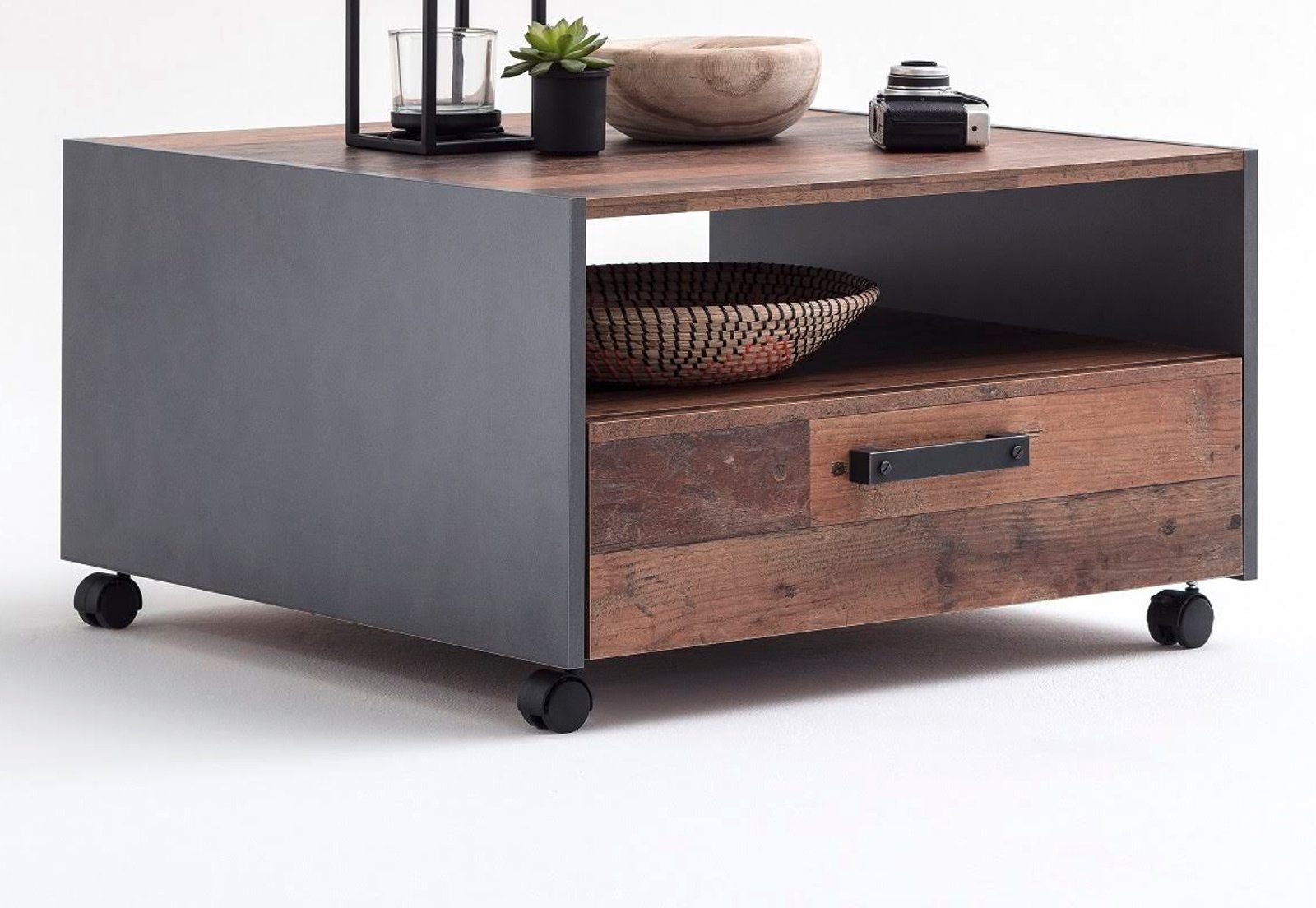 trendteam Couchtisch Indy (Tisch quadratisch, Used günstig online kaufen