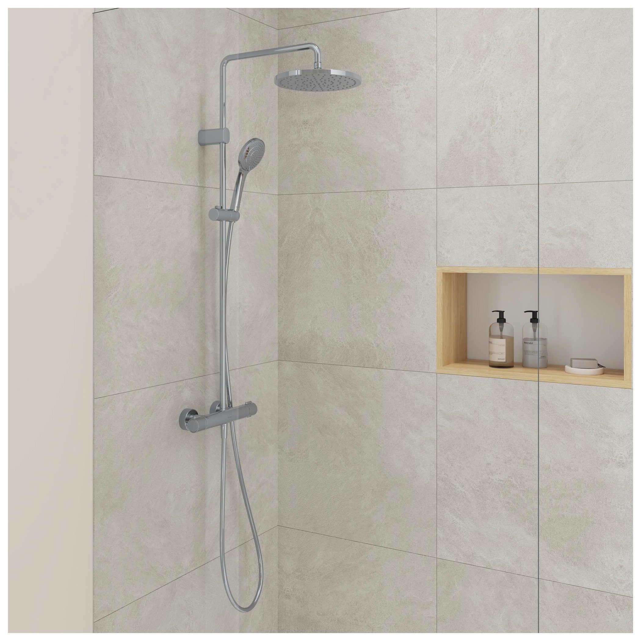 Duravit Duscharmatur Duschsystem Regendusche