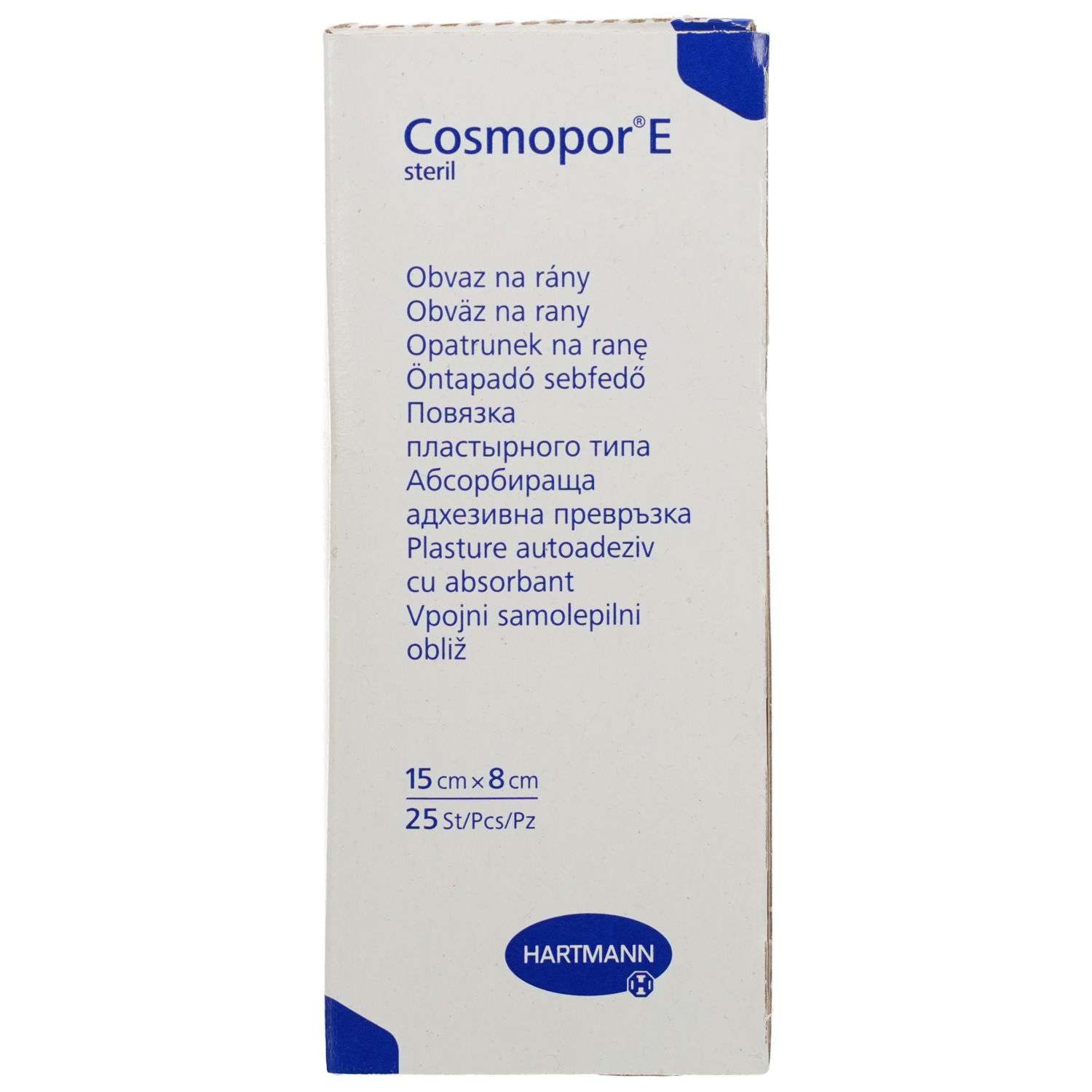 HARTMANN Wundpflaster steril Wundverband 15 x 8cm 25 Stk. PZN 4049500971034