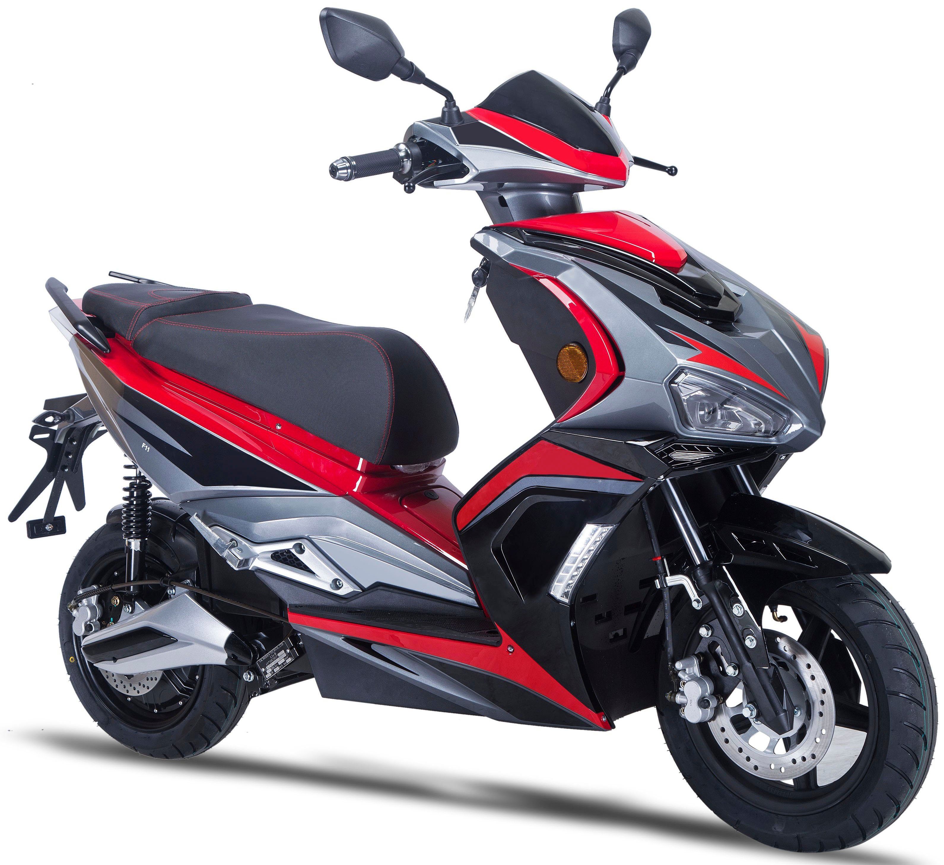 GT UNION E-Mofaroller e-Striker 25, 25 km/h, Bosch-Motor