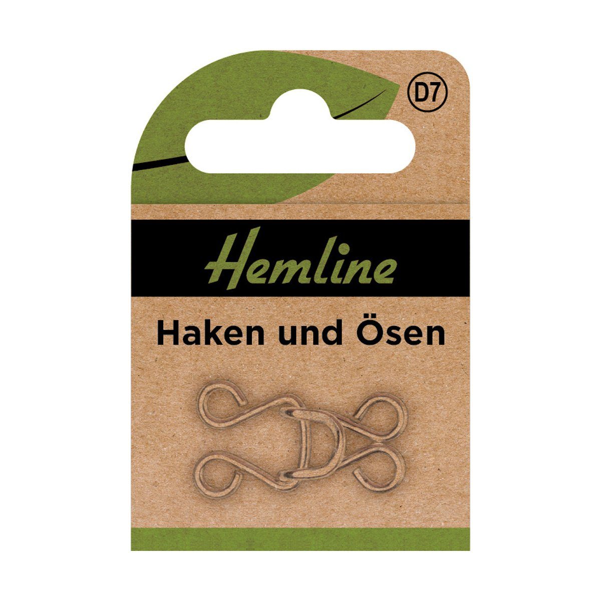 Hemline Knopf Haken und Ösen #13