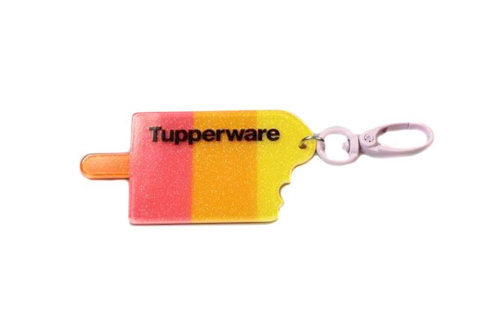 Schlüsselanhänger TUPPERWARE Miniatur Anhänger Eis Lunchbox